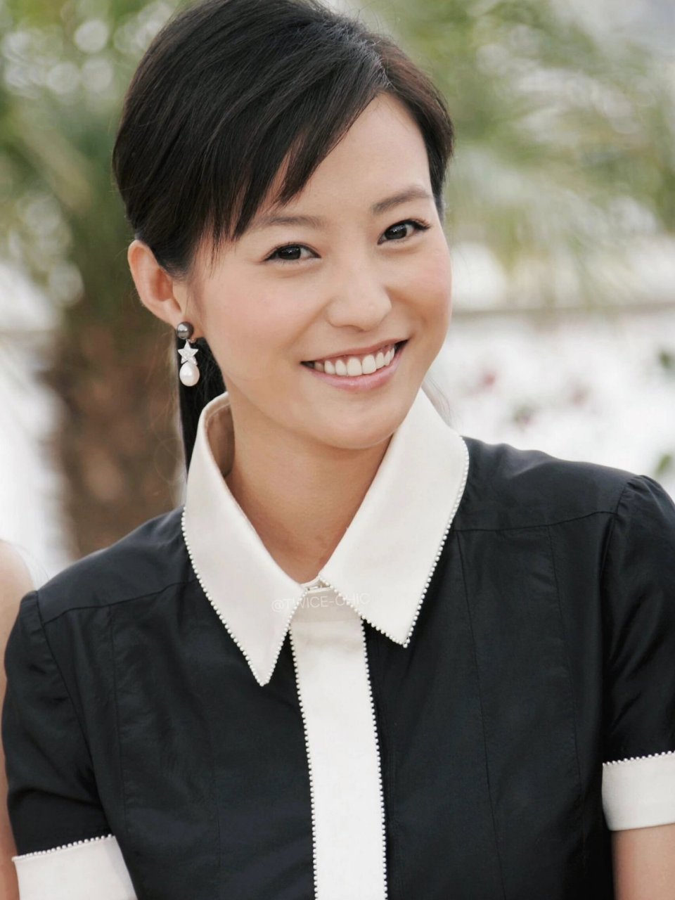 2006年戛纳电影节上的郝蕾 	 彼时28岁的女演员,在凭借电视剧《少年