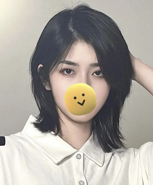 日系高层次少女感短发——狼尾鲻鱼头