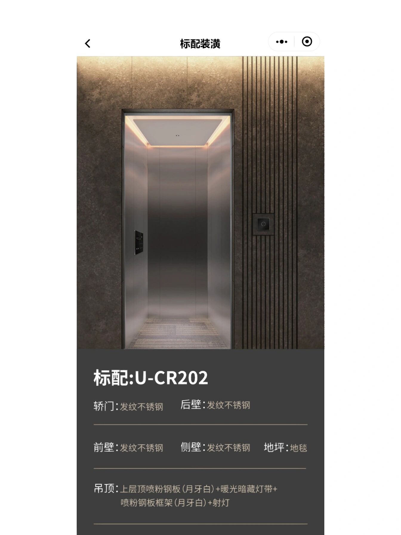 西子家用电梯 别墅电梯 i520