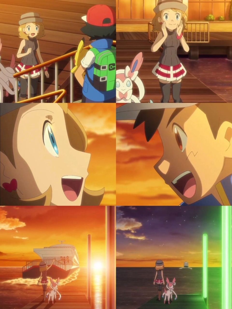 小智与瑟蕾娜 时隔6年再次相遇 最新一集"宝可梦·旅途"中莎莉娜(瑟妹