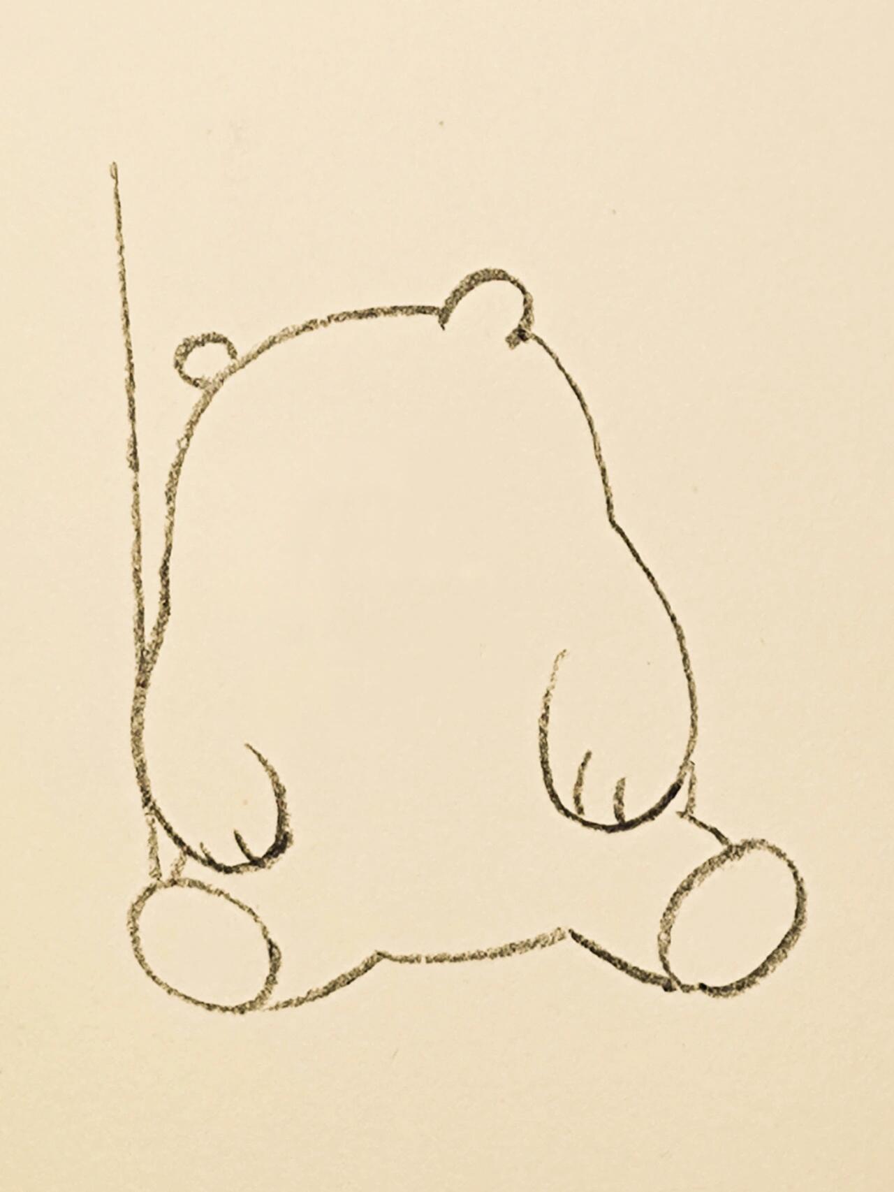 简笔画|我想你了