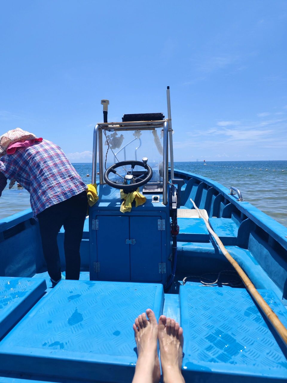 徒步看海秘境小三浪 78没想到在珠海看到了比东南亚还蓝的海域,高栏