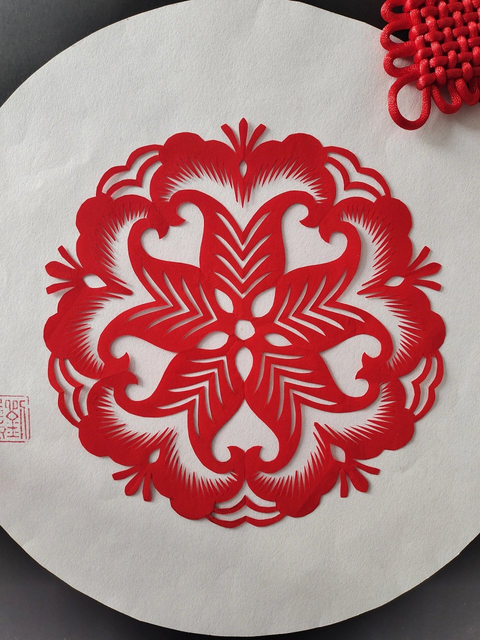 每日一剪|五折窗花 五折剪纸