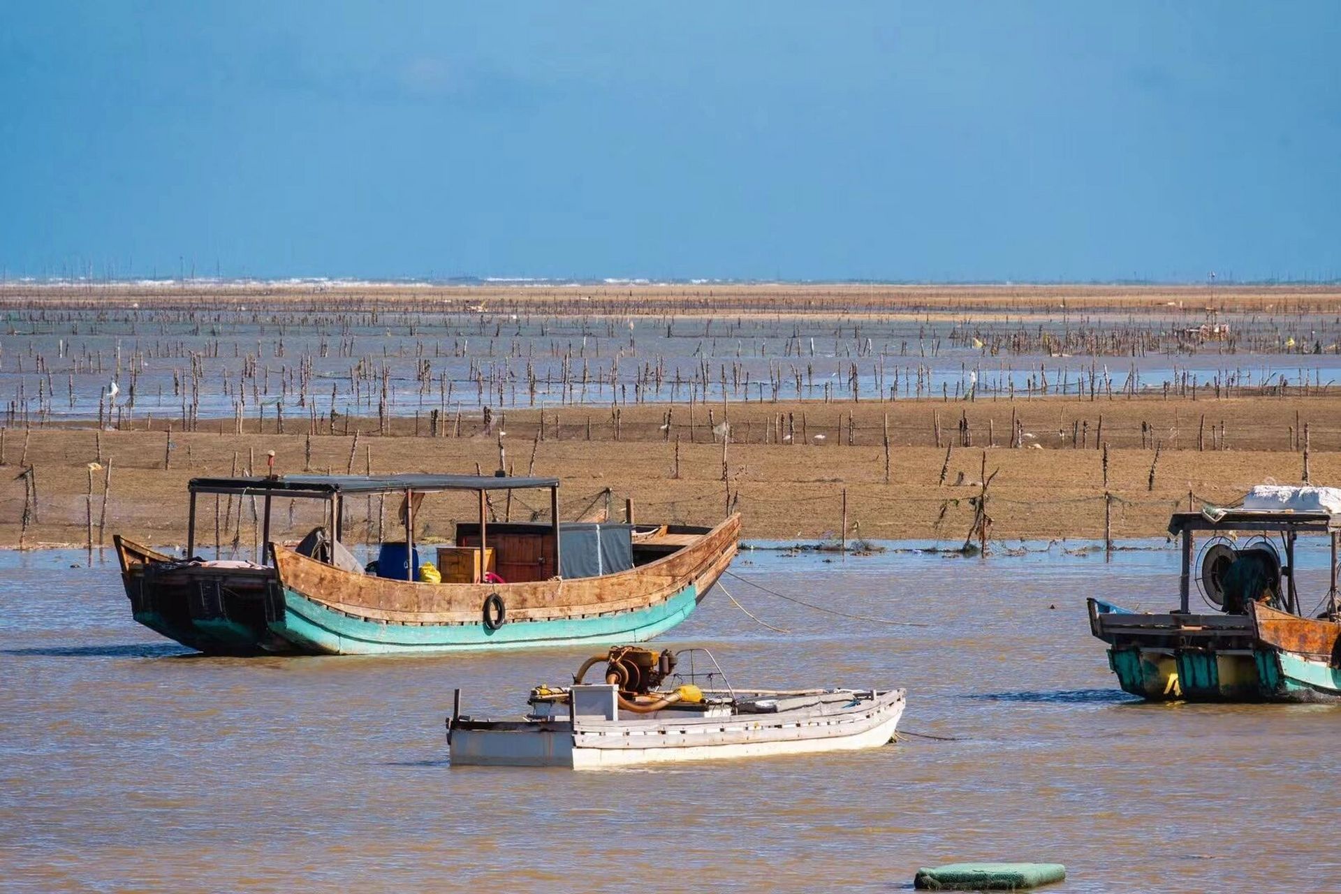 防城港旅游之簕山古渔村 阳光,沙滩,渔船,赶海,古渔村 这里就是位于