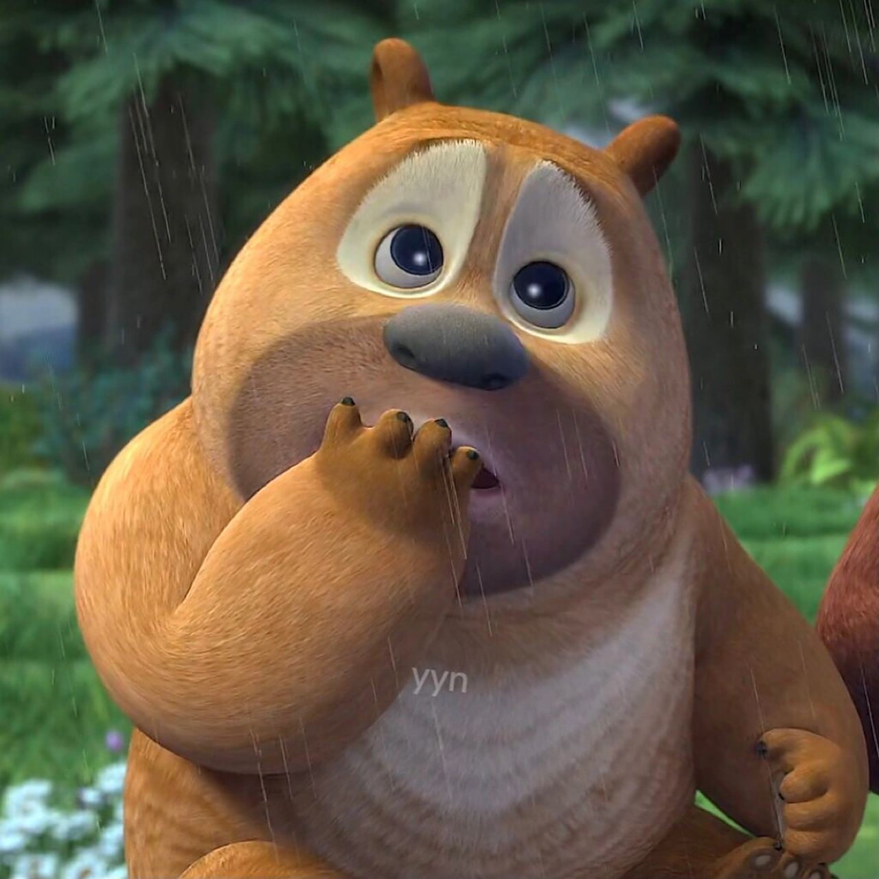 熊大熊二表情包合集|3.21 拜拜就拜拜下一个更好