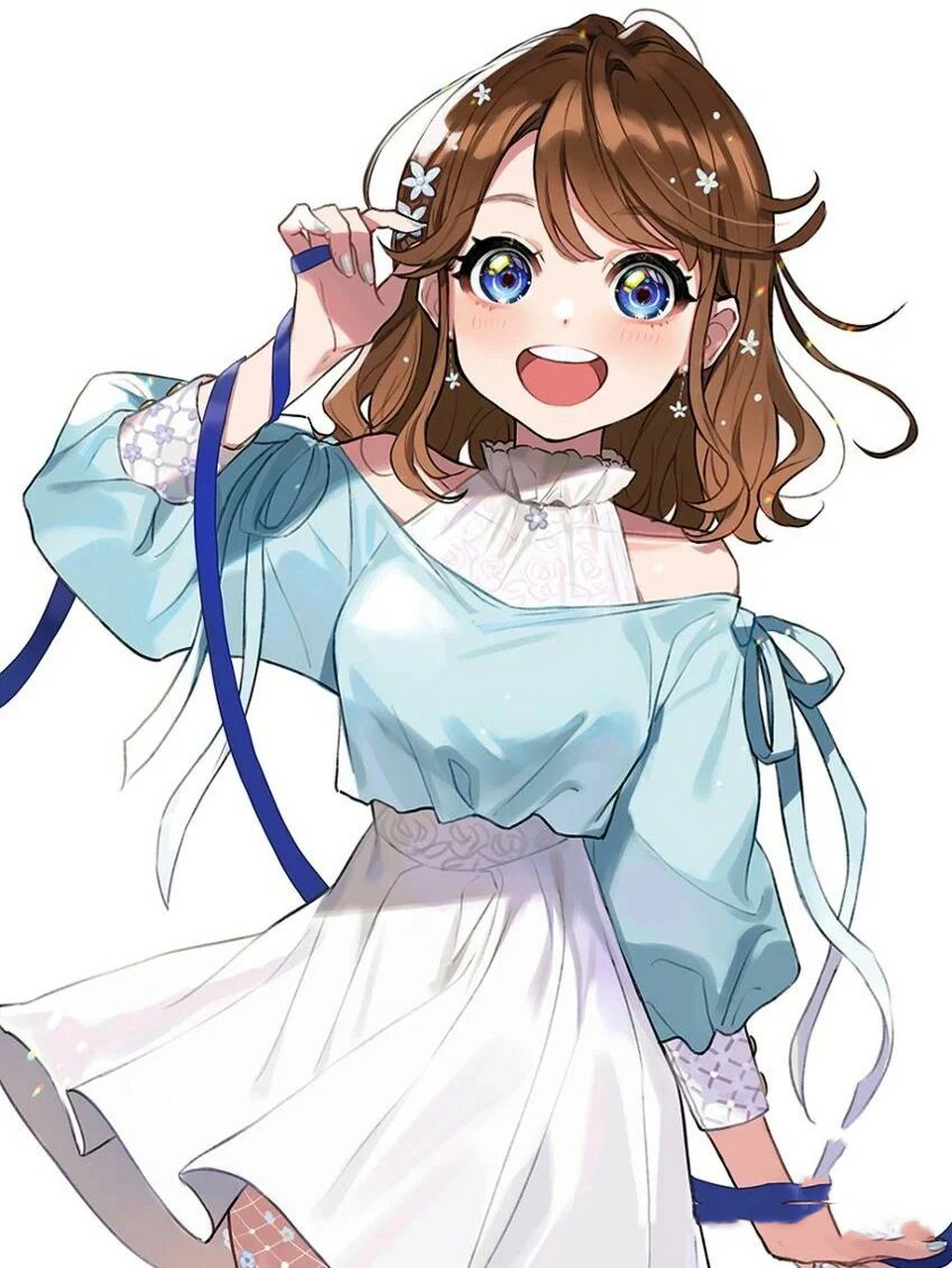 正脸动漫 手绘临摹素材