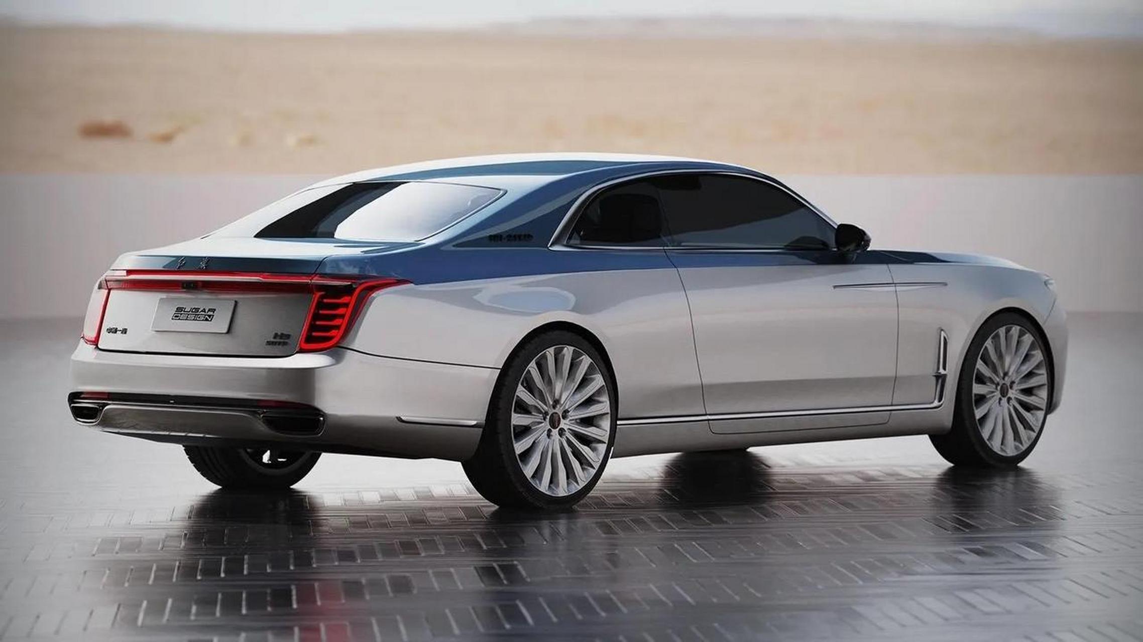 红旗h9轿跑车双拼色系特别版震撼亮相!这个双拼配色怎么样?