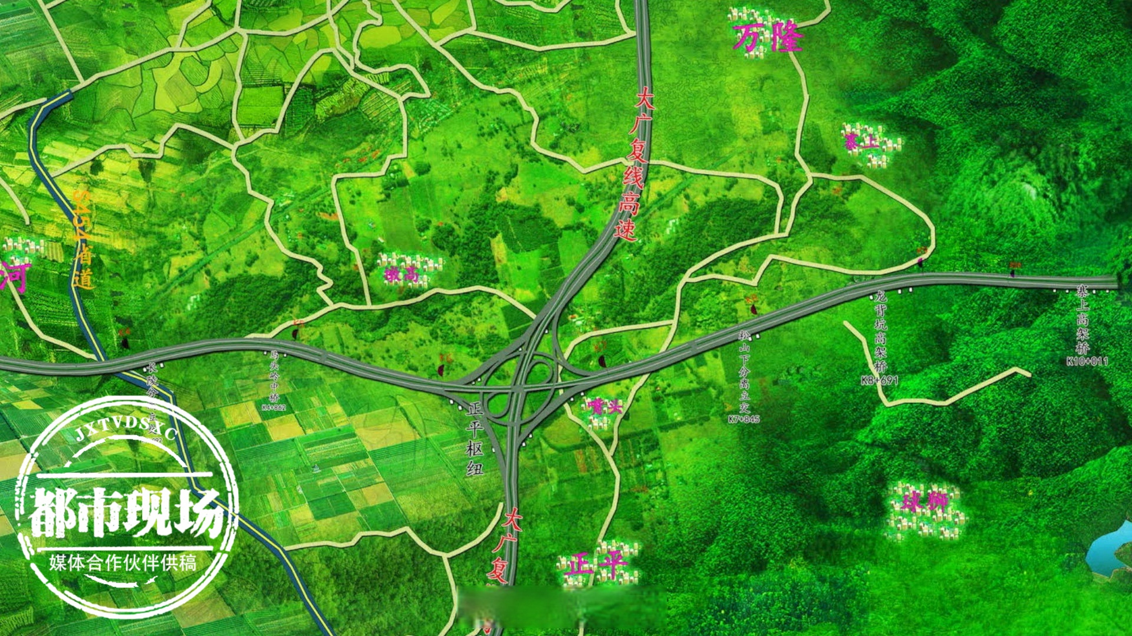 江西将再添一出省高速#】近日,在信丰至南雄(赣粤界)高速公路薪建