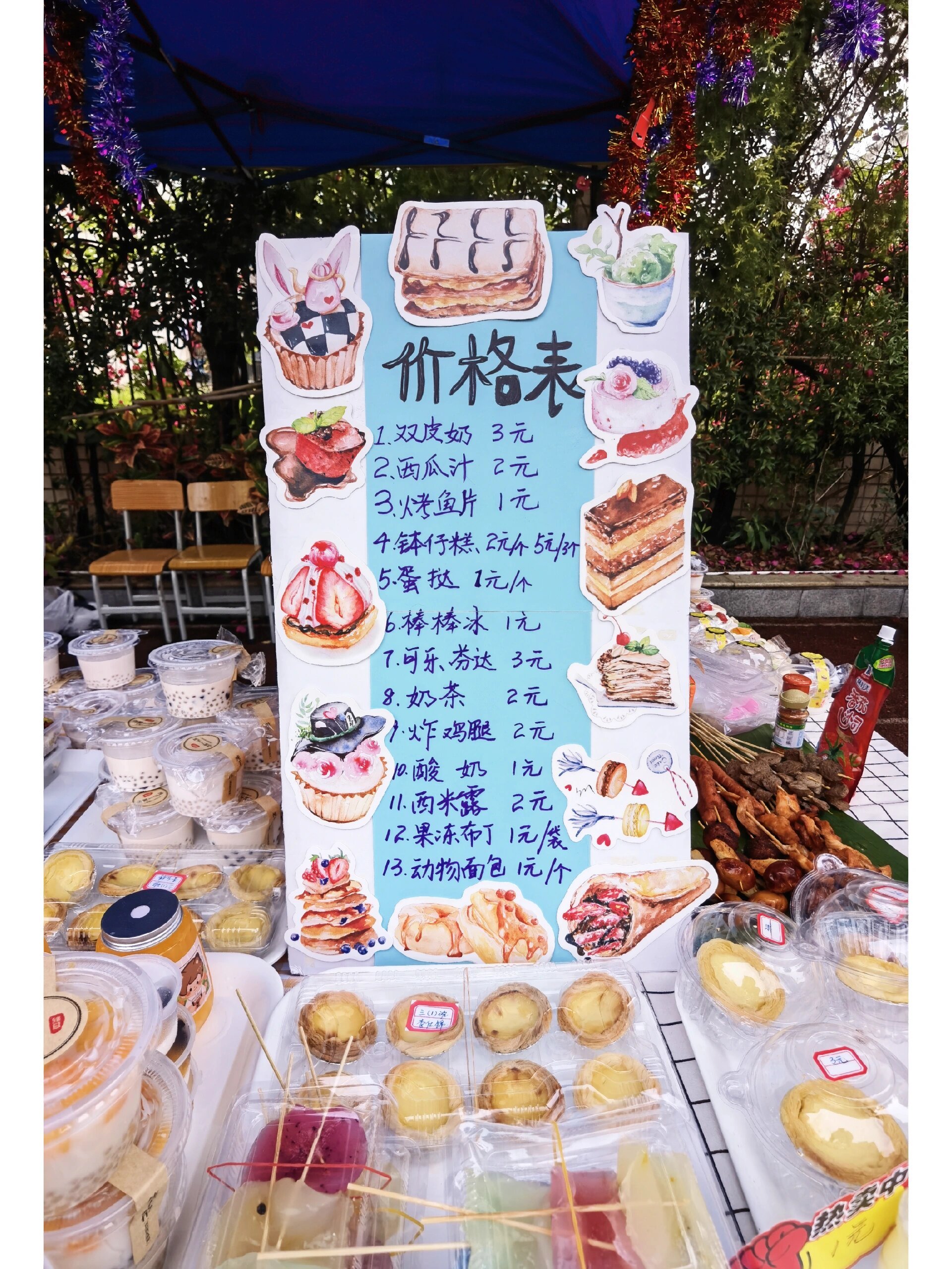 校园摆摊活动策划书(校园摆摊活动策划书范文)