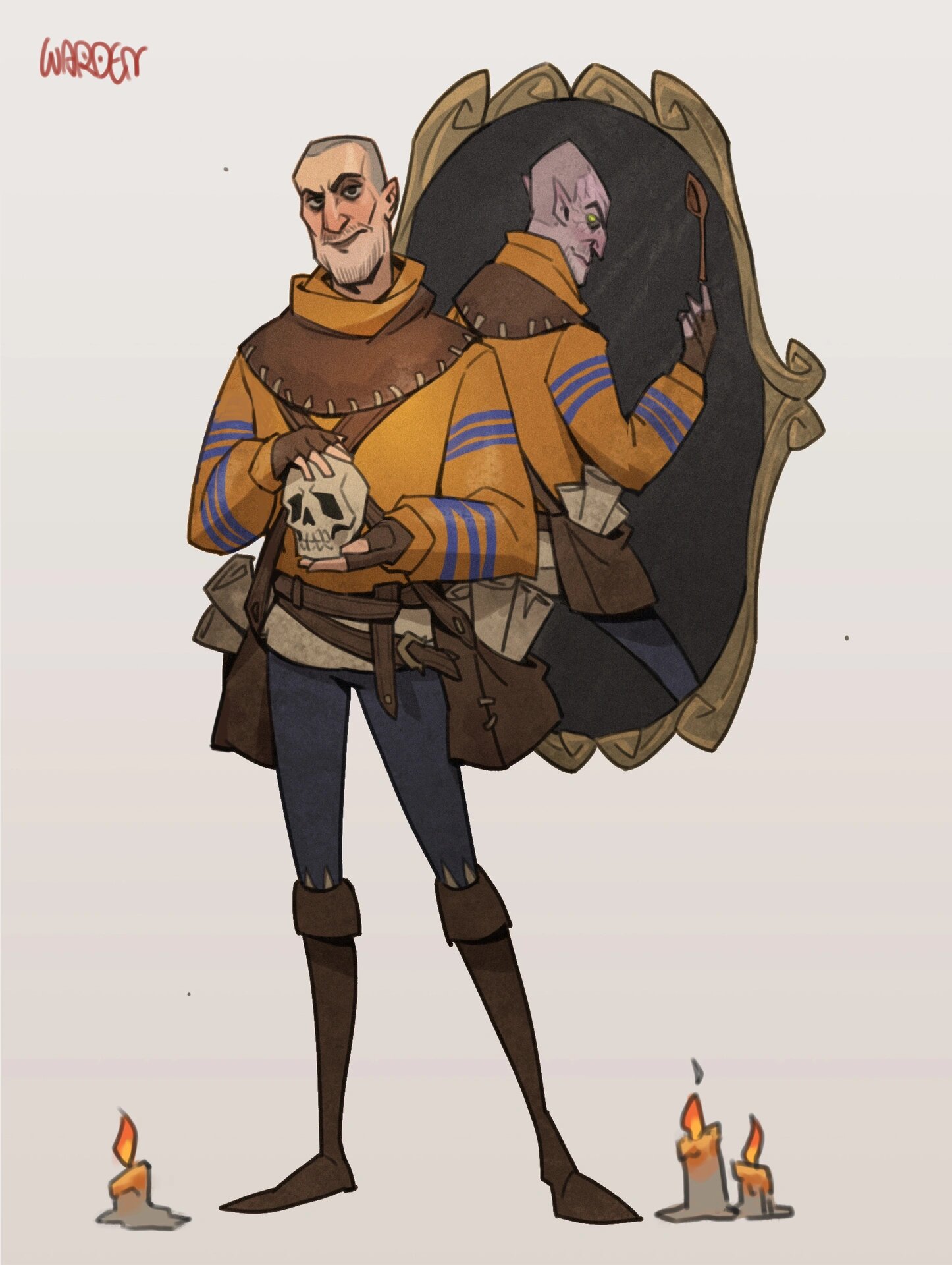 最喜欢的反派 镜子大师