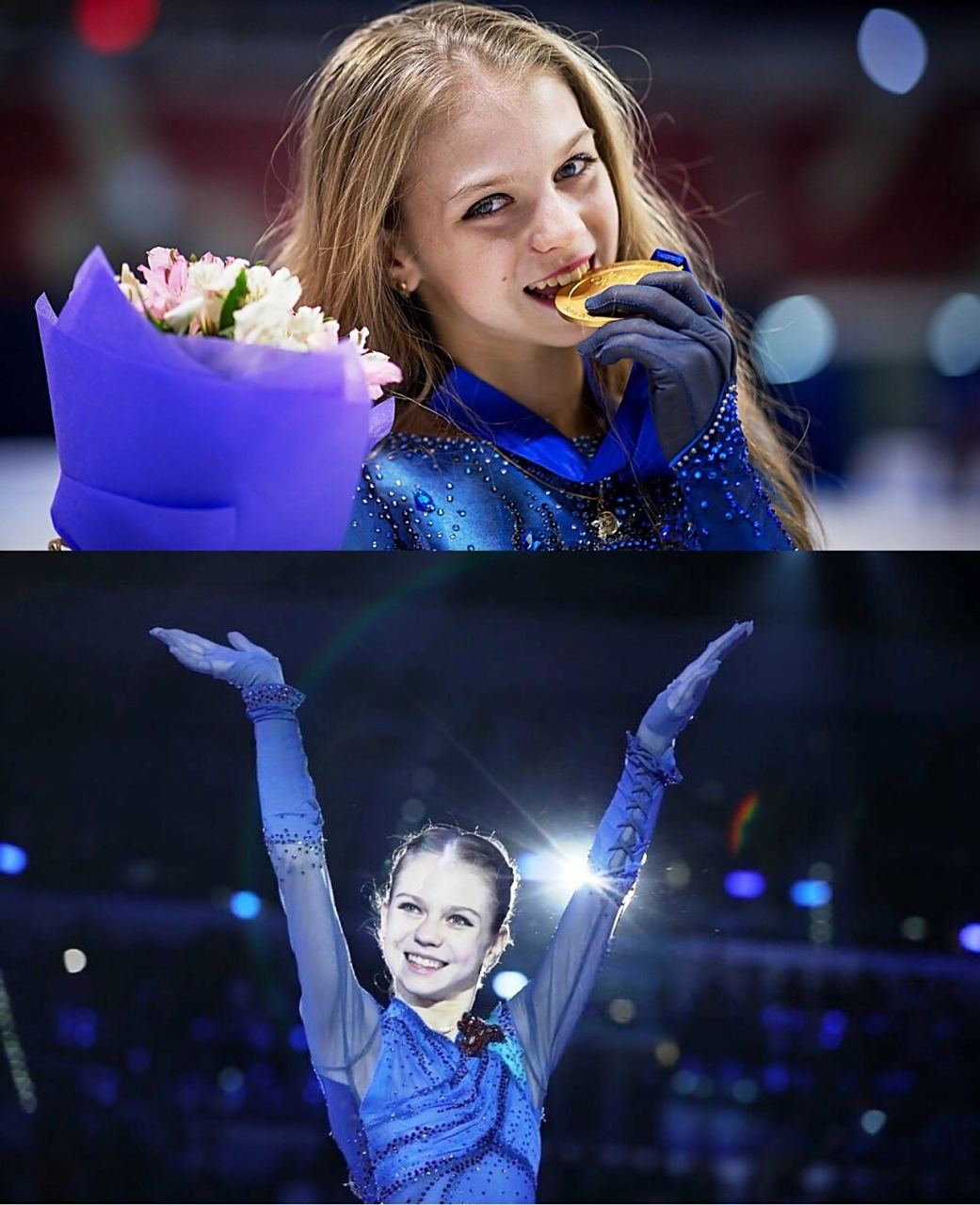 『花滑|俄罗斯女单』内卷之王-莎莎(手动狗头) 配个bgm:《sia