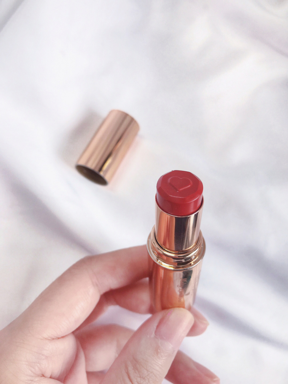 canmake新品爱心口红731505你是人间小草莓91 还是canmake的