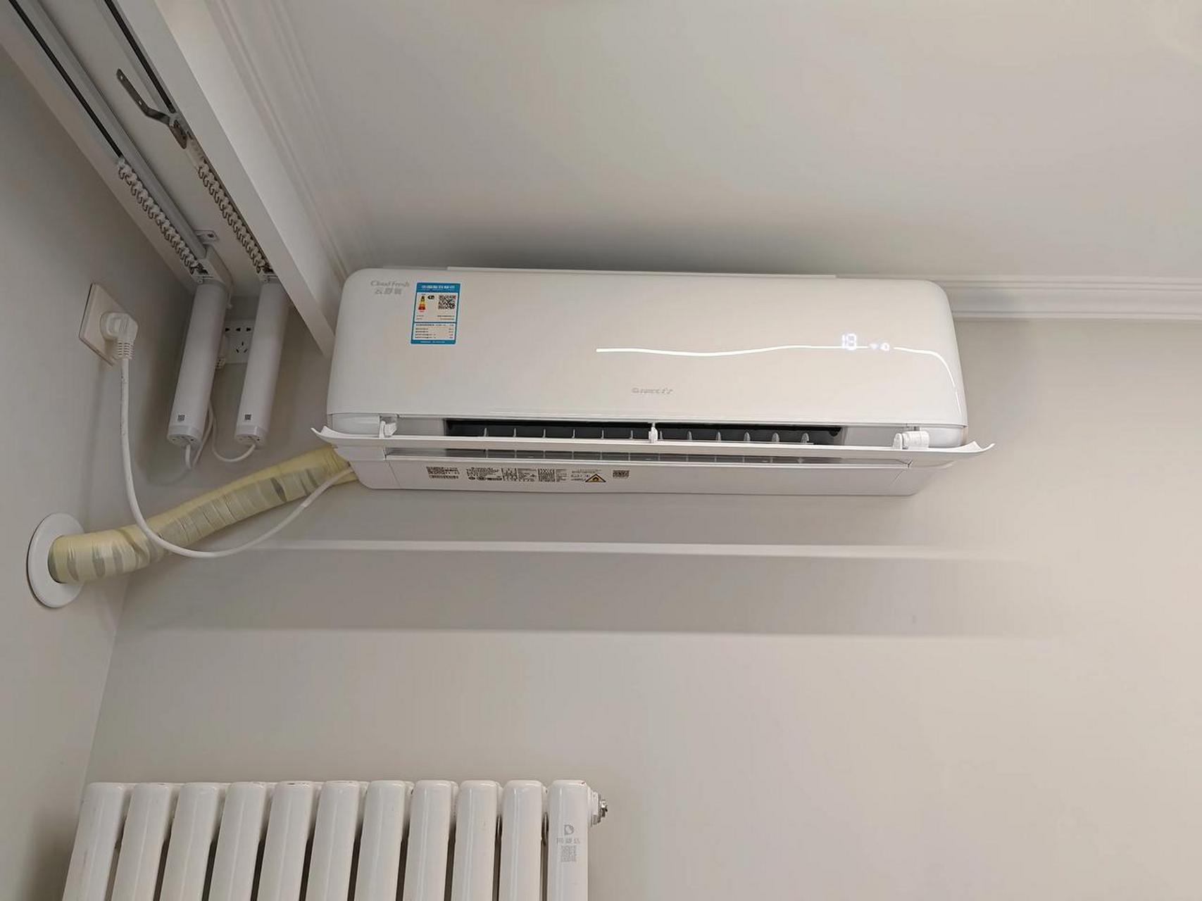 实不相瞒我也安了一个格力新风空调云舒氧,主要是想综合对比一下,感受