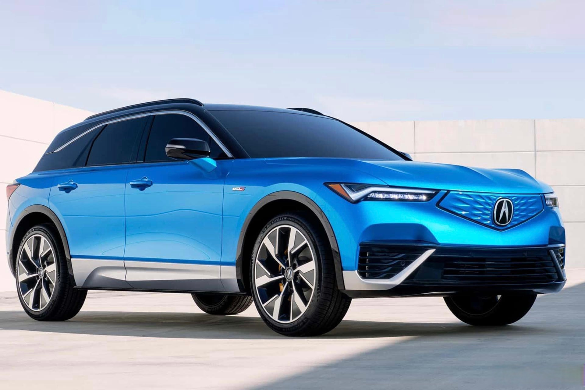 全新讴歌zdx官图发布:讴歌首款纯电动车/续航523km/明年上市】日前