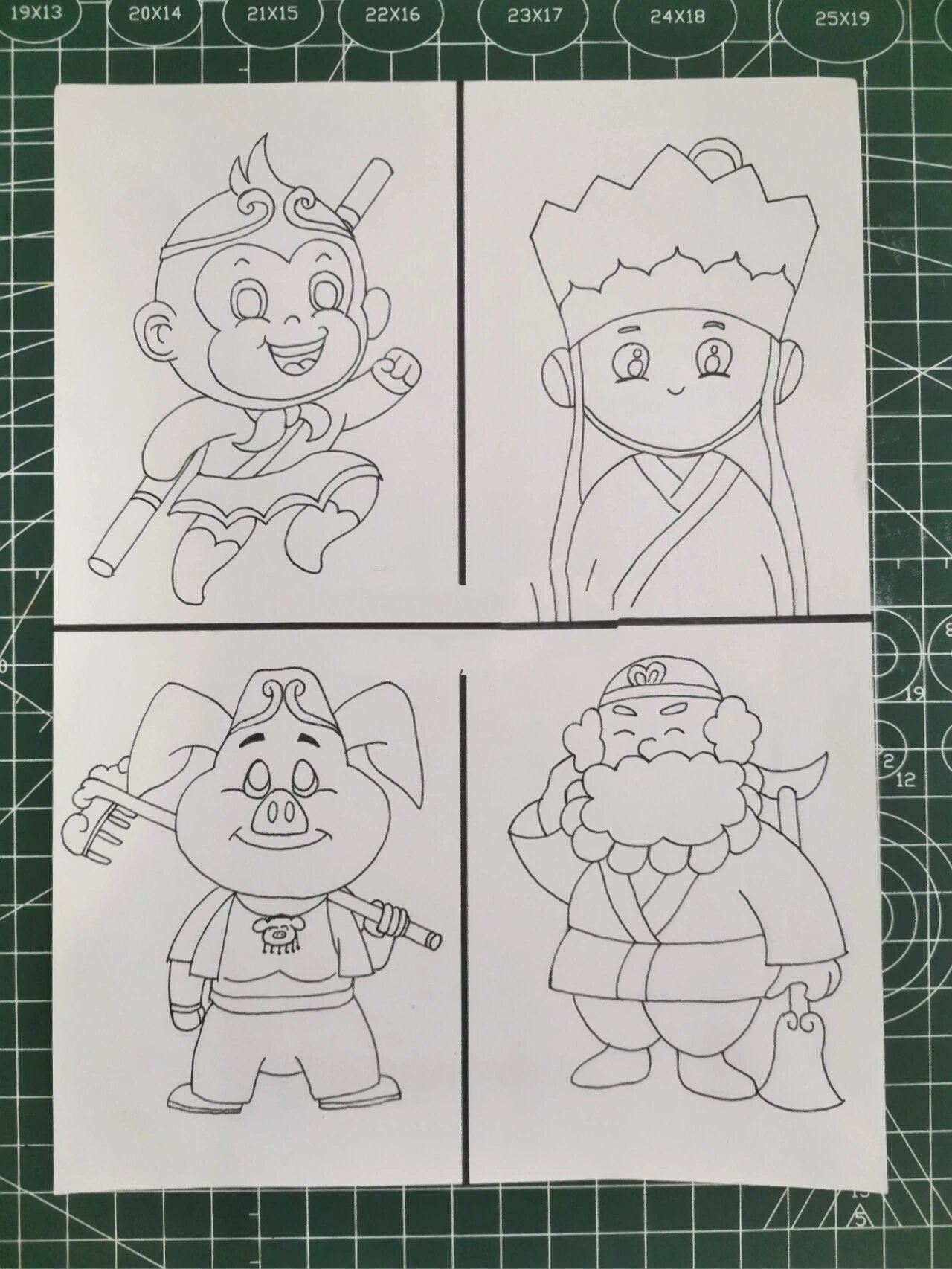 西游记—q版师徒四人