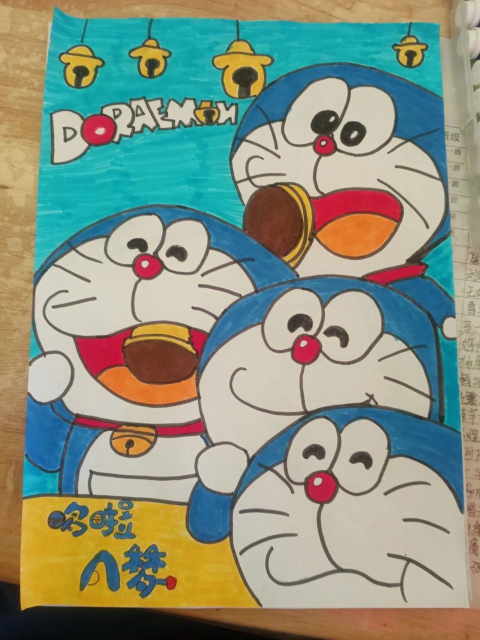 哆啦a梦绘画 风华正茂的年纪 我们一定要成为玫瑰吗 不 我们也可以是