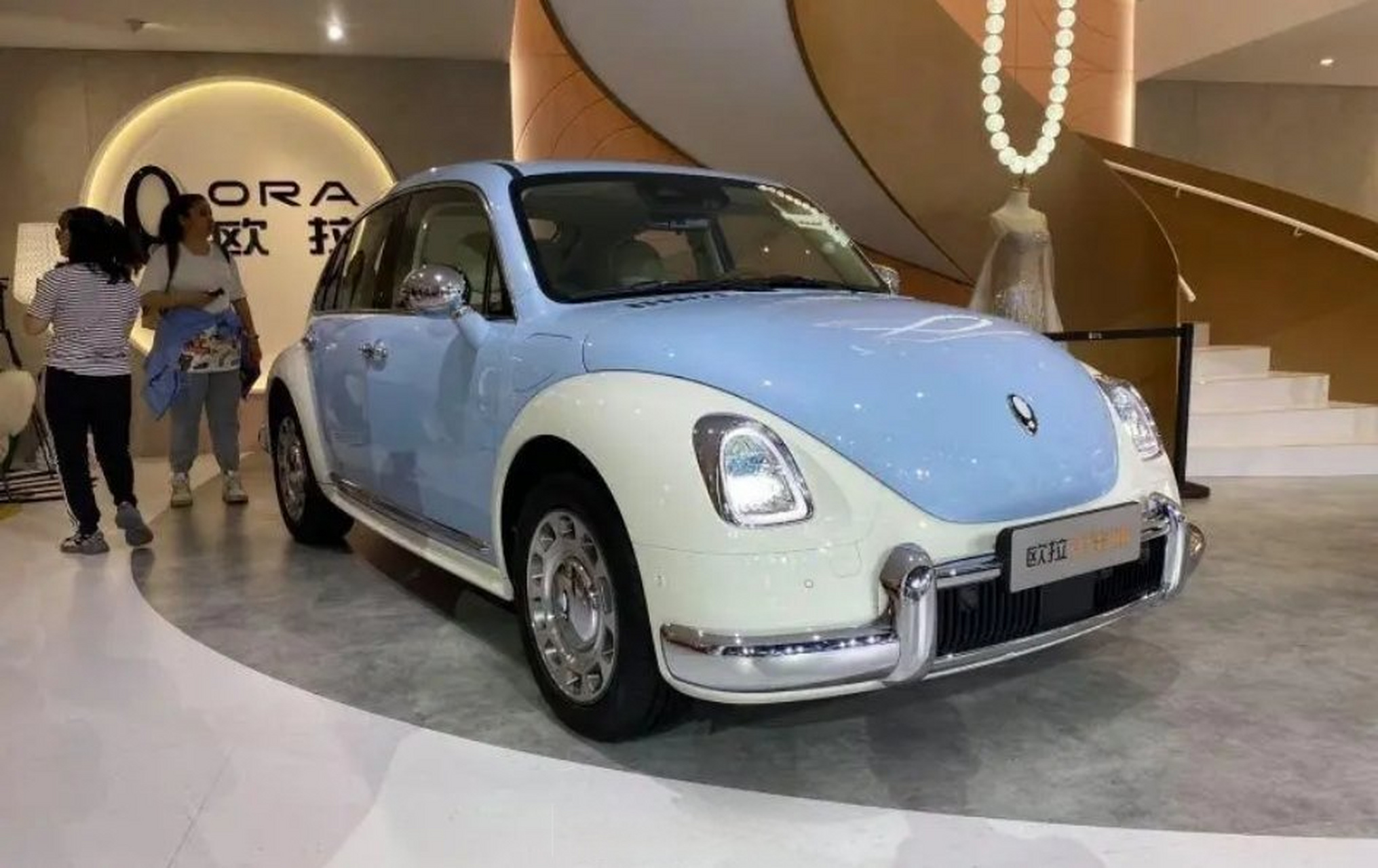 2023上海车展# 欧拉2023款芭蕾猫正式上市,新车共推出3款配置车型