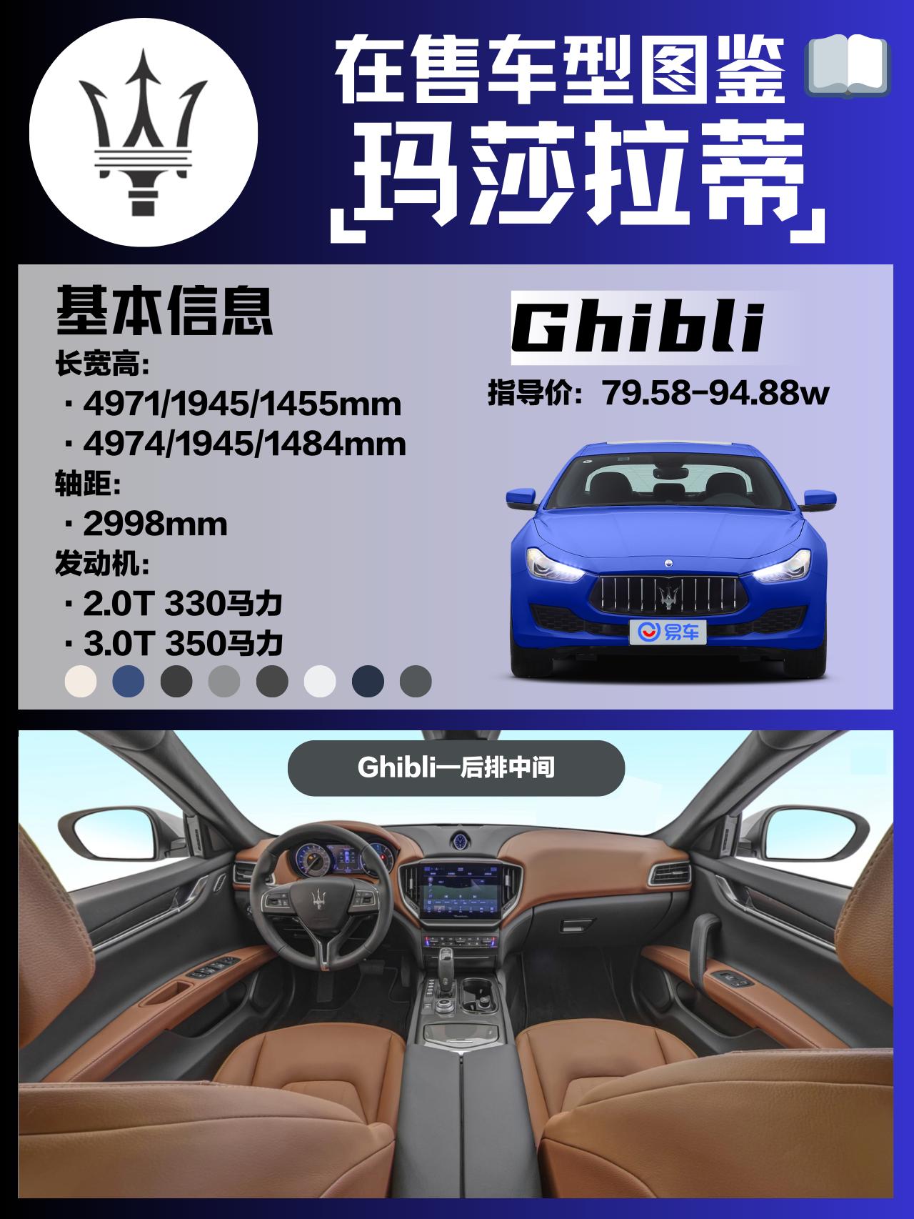 玛莎拉蒂在售车型图鉴
