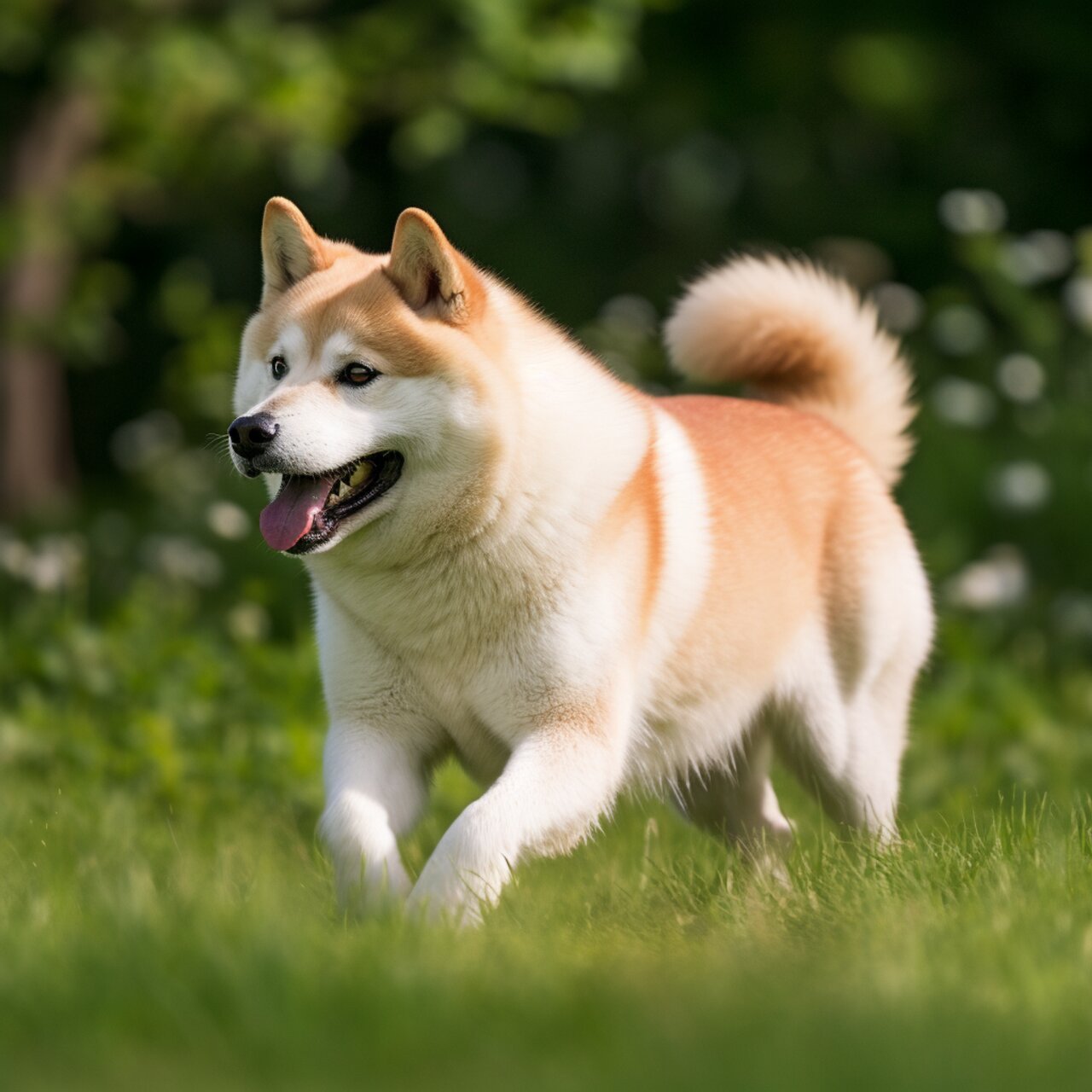 秋田犬头像长大图片