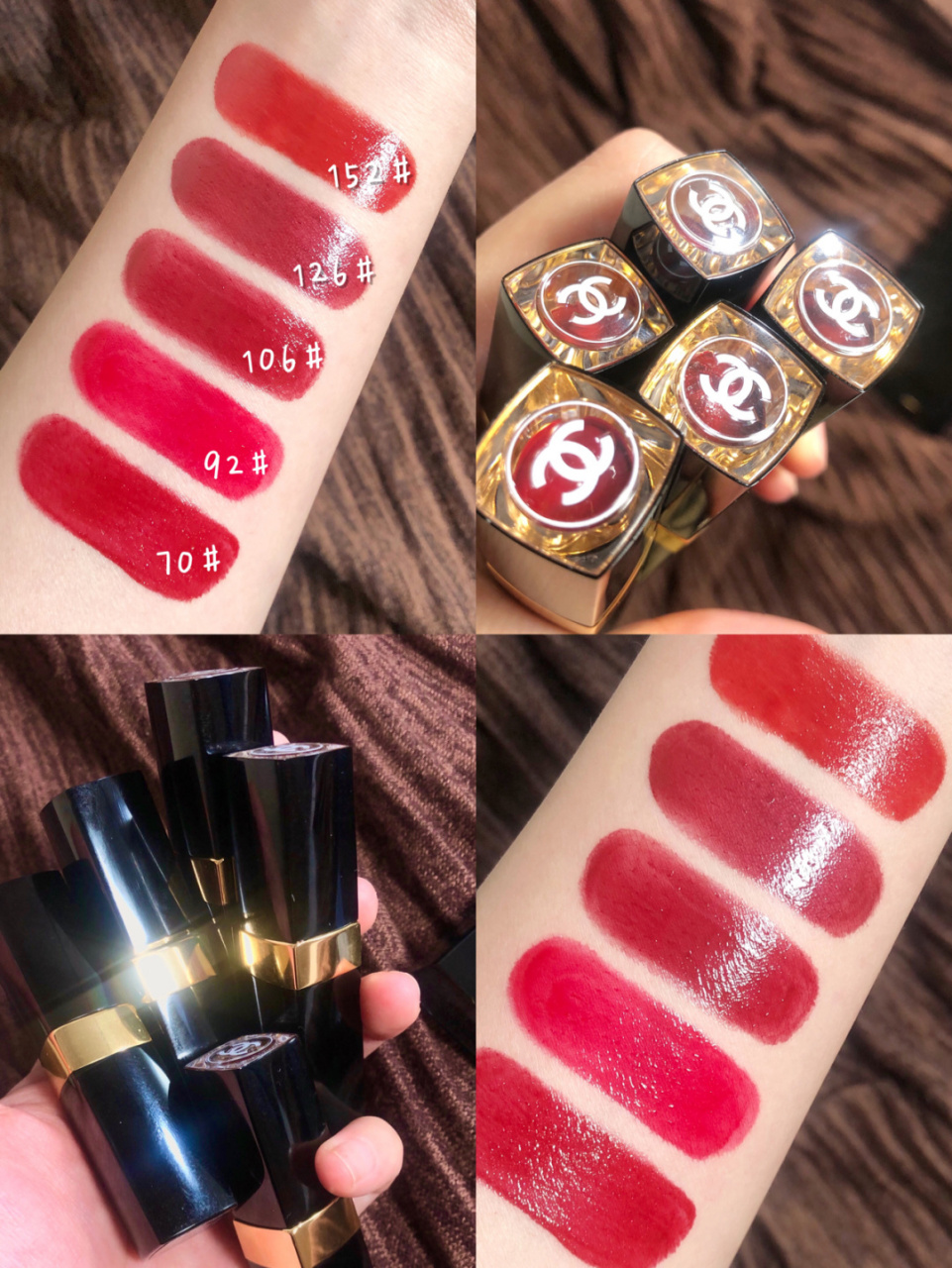 chanel 炫光唇膏最好看的几支颜色都在这!