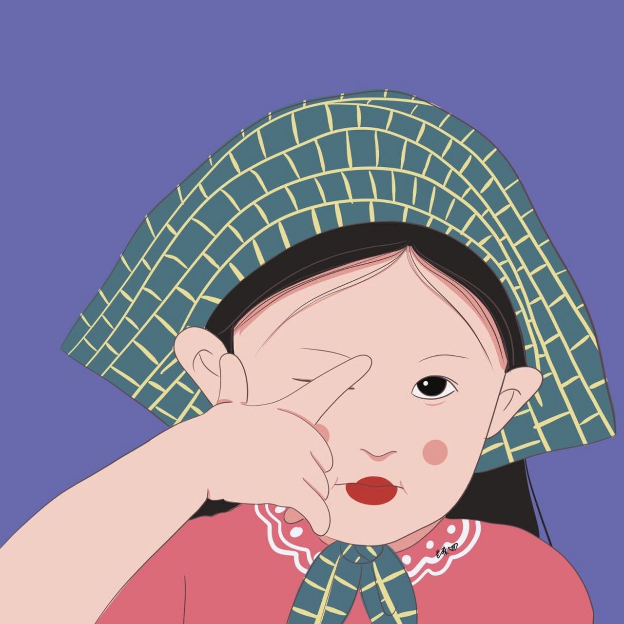 图片92二改92商用92去签名 搬运临摹请注明出处 #插画头像