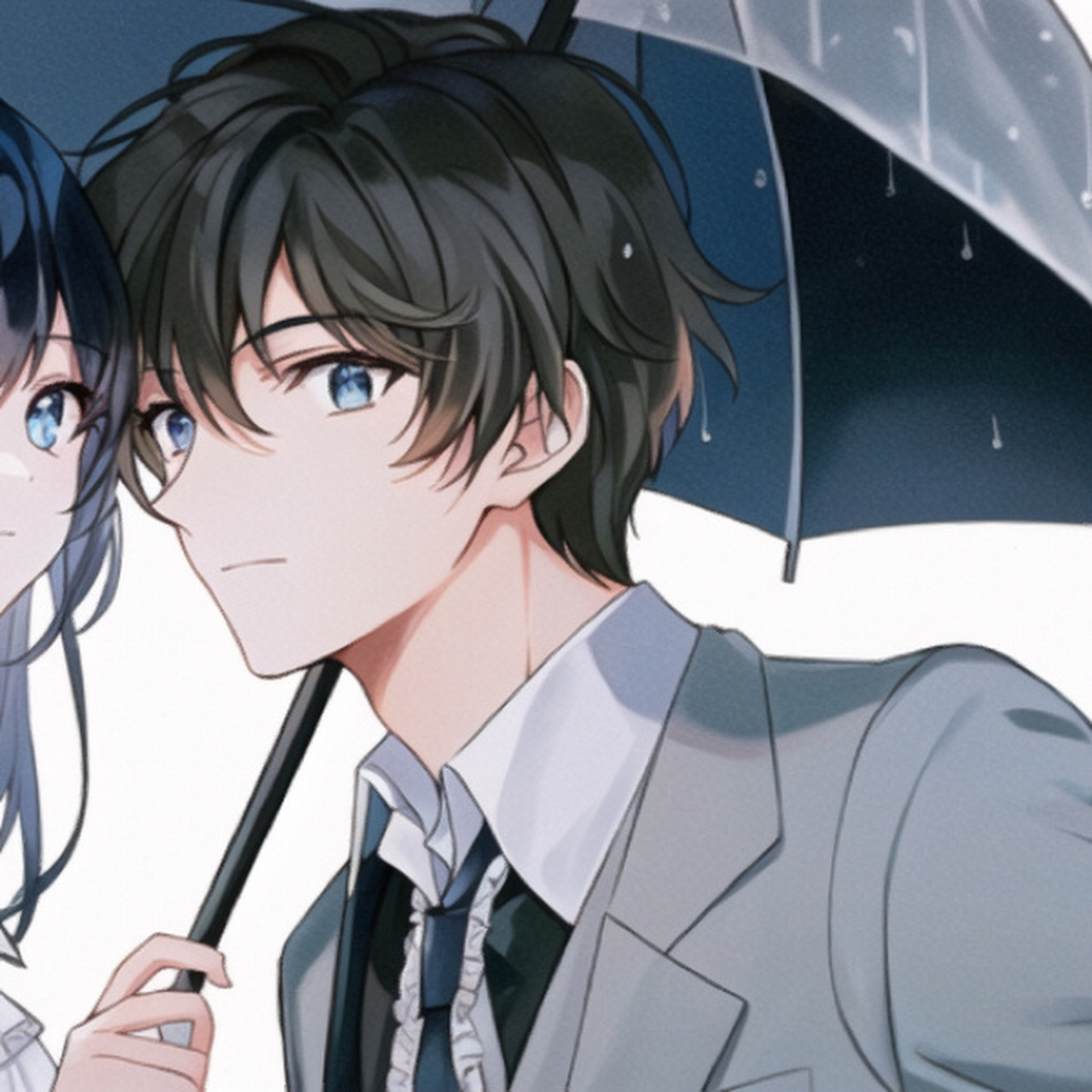 vol·39|为你撑伞 动漫情侣头像 『自用随意 9215商用二改 转载请