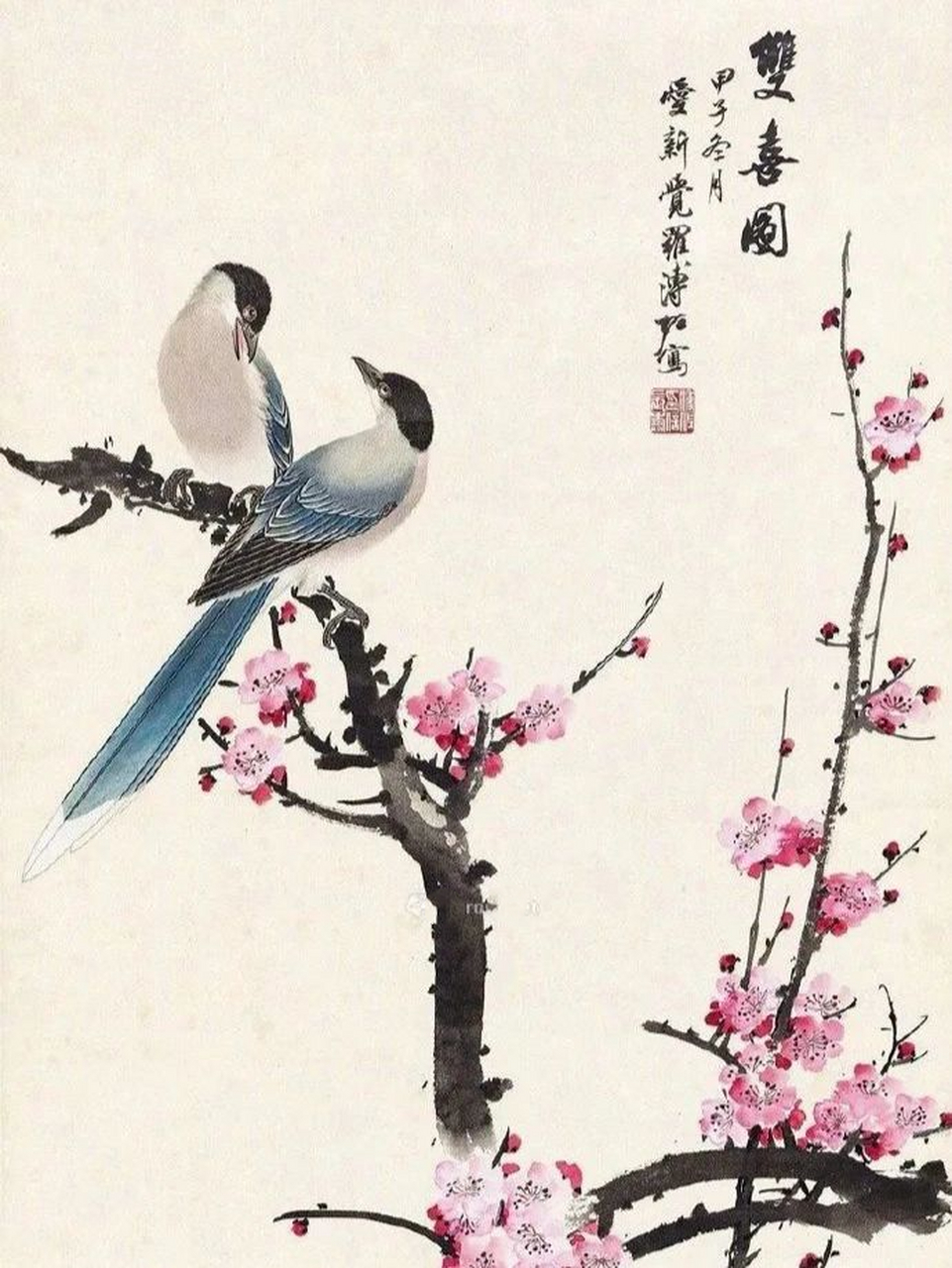 超精美的花鸟作品欣赏 【溥佐 花鸟画】 溥佐,男,满族,(1918—2001)