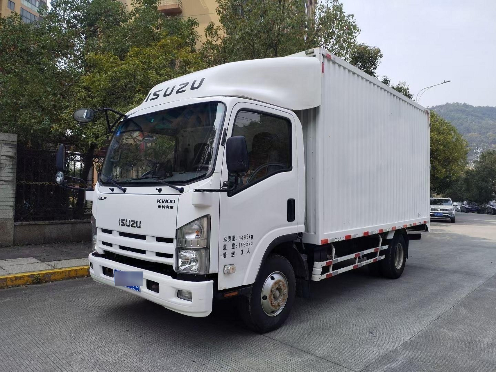 新到2020年省油神车庆铃kv100 ,4米2车厢,2米1宽,正宗五十铃发动机3.