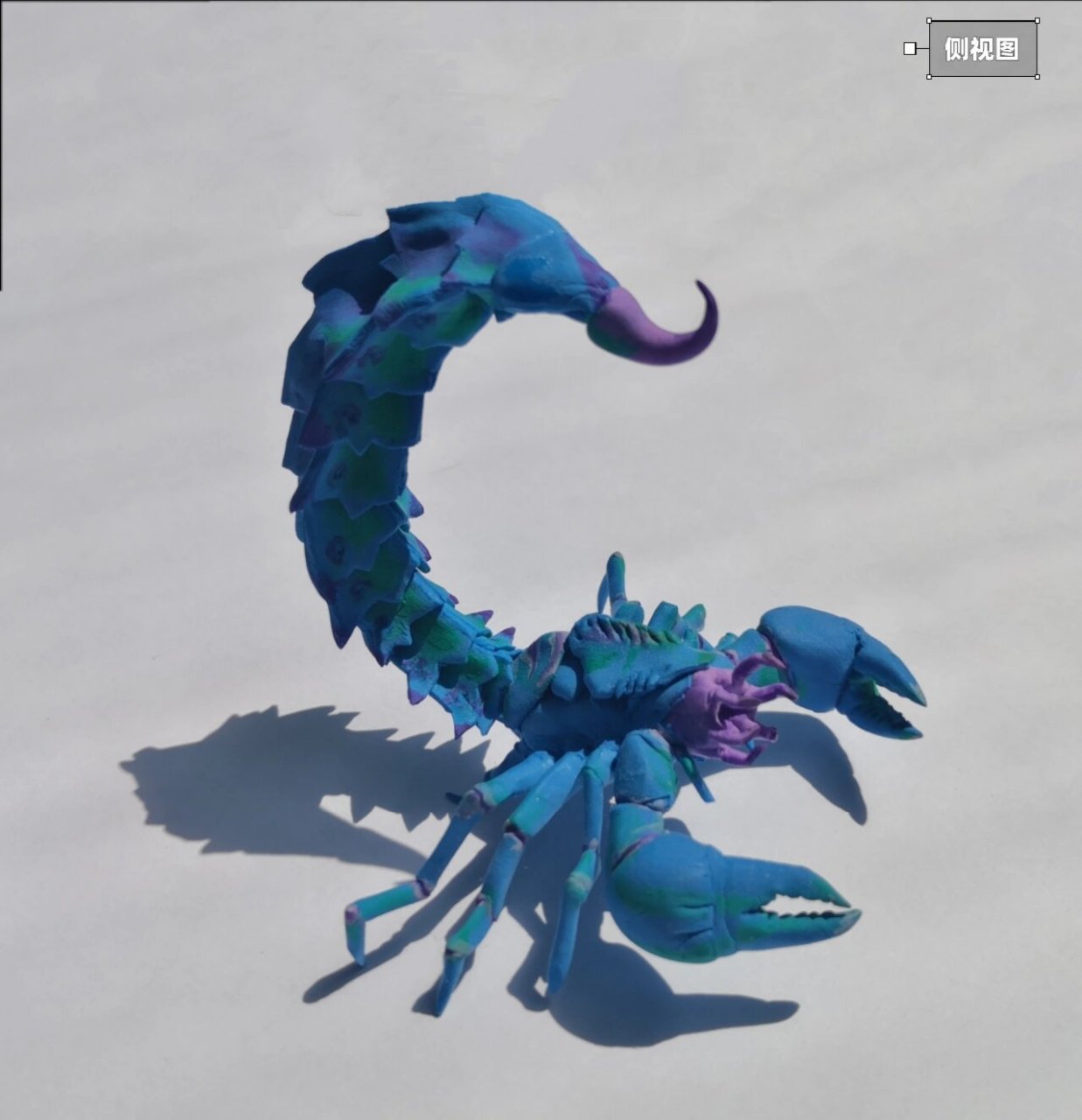 自制手办 粘土 蒙蝎 妄想山海 芜湖!收工～～锵锵锵!