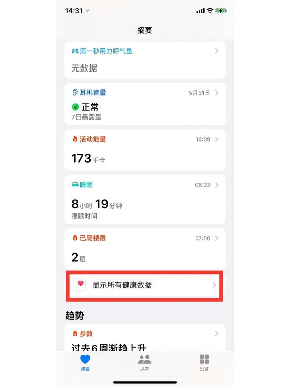 苹果手机-小米手环步数数据同步 先打开健康-右上角头像-隐私app-zeep