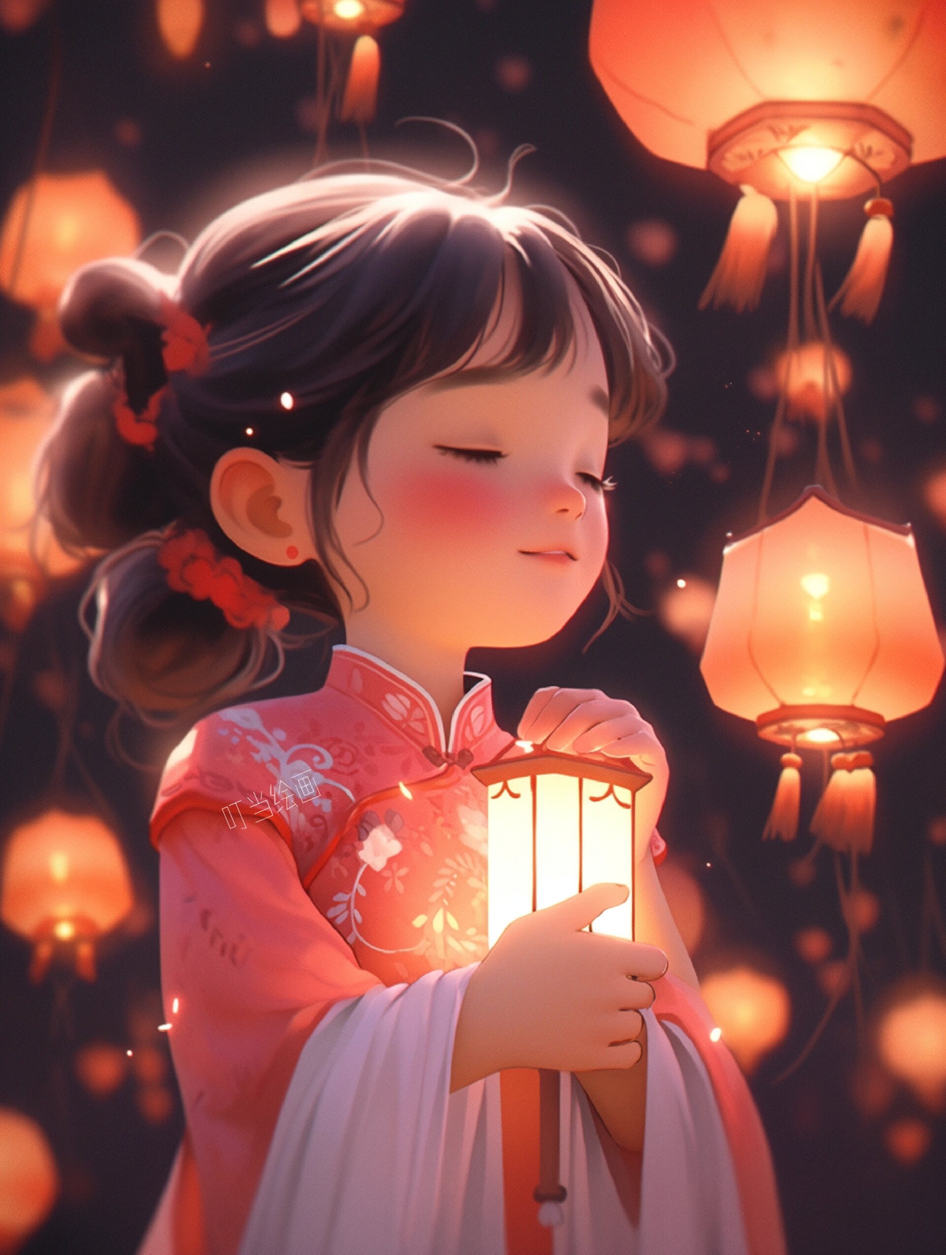 萌萌卡通祈福