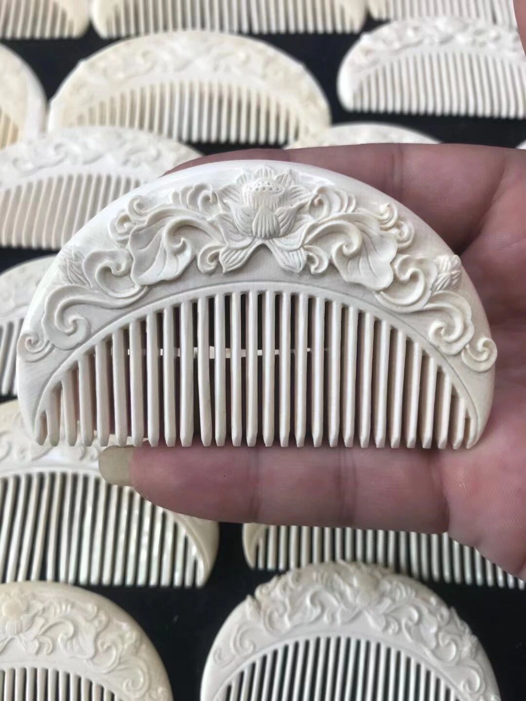 猛犸象牙梳子 猛犸梳子