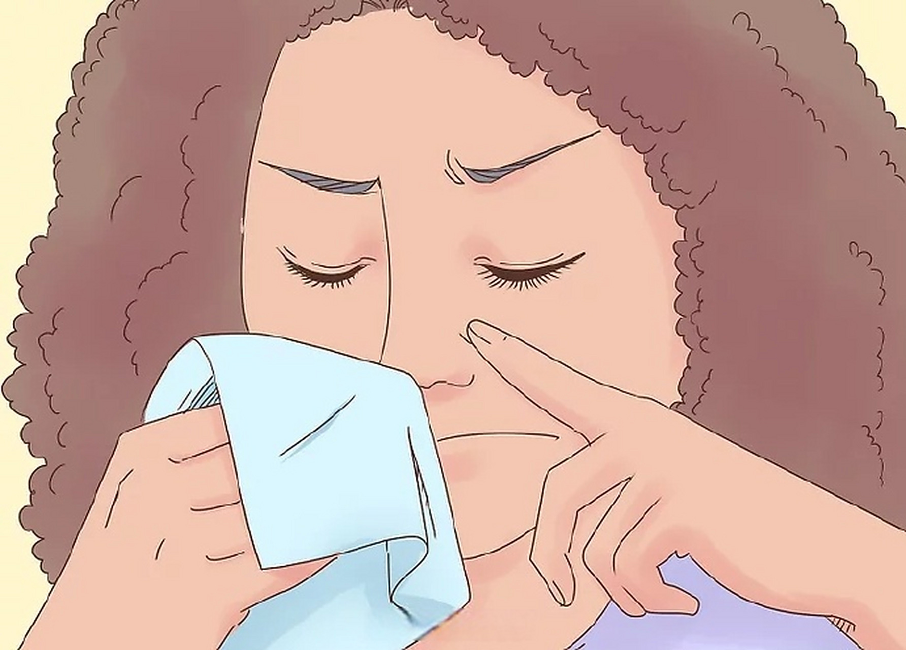 【#擤鼻涕时别两个鼻孔同时用力# 】擤鼻涕时,堵住两个鼻孔一起擤的