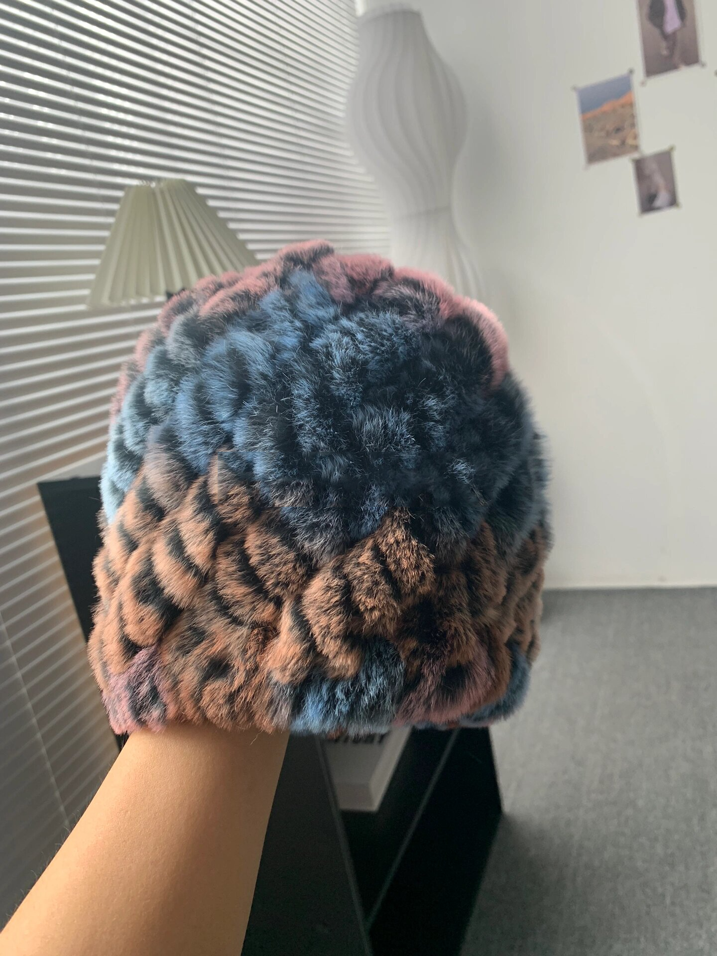 海宁皮革城 送妈妈送婆婆獭兔毛帽子 这么有质感的皮草帽子9050就能