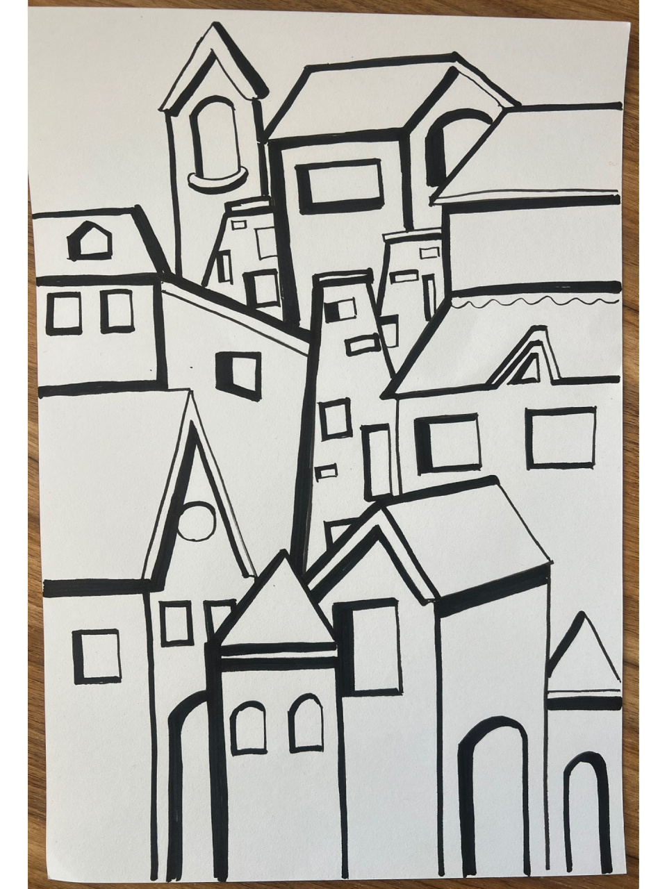 蒙德里安的房子(三原色) 装饰画——主要是学习三原色,房不房子无所谓