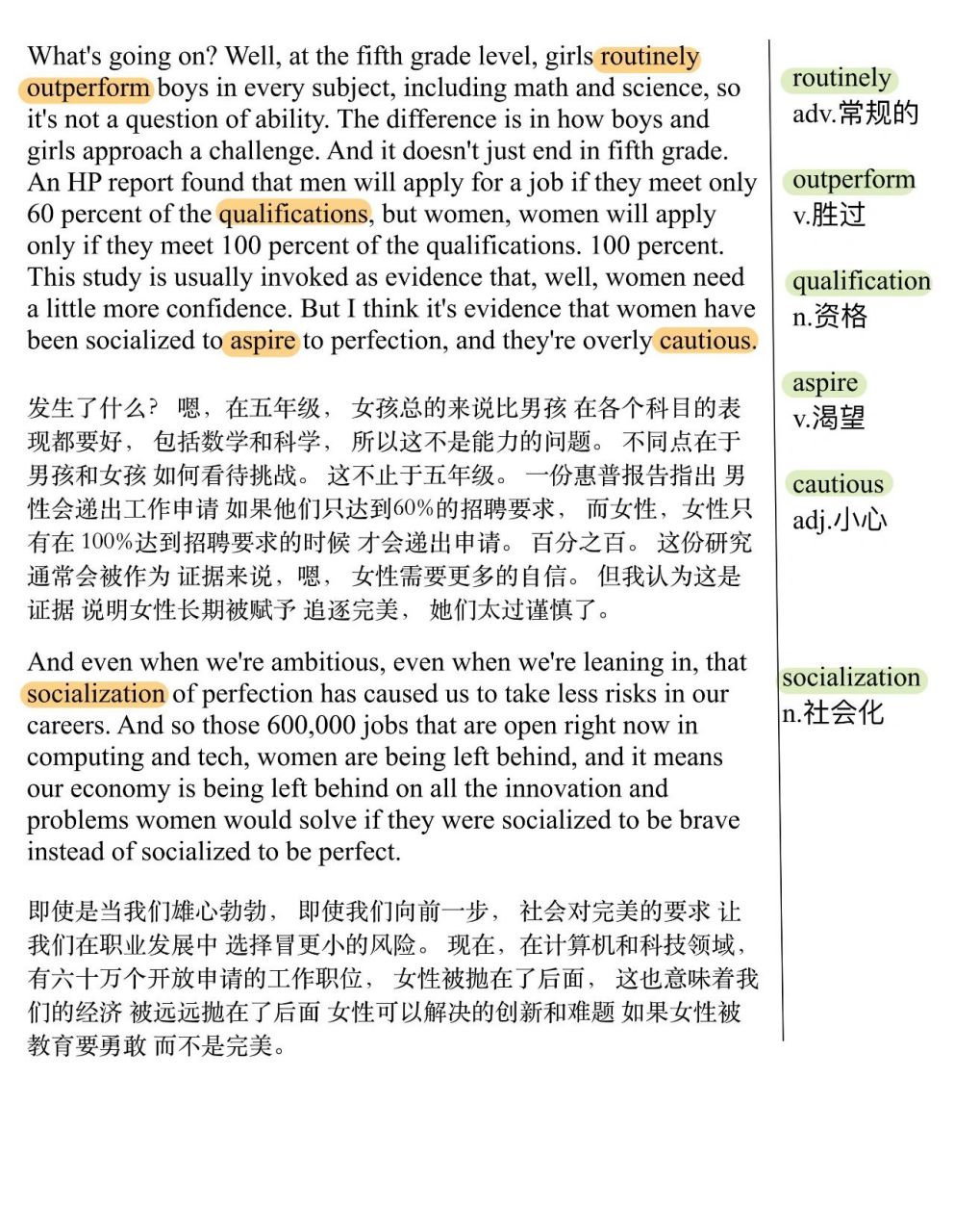 ted演讲稿精选100篇 精选100篇演讲稿 pdf版 可打印