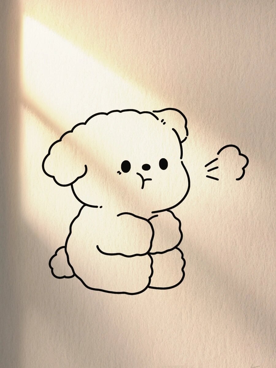 简笔画教程|可爱狗狗