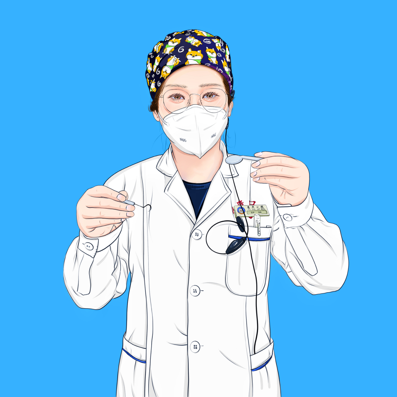 医护专属职业头像合集   滑水