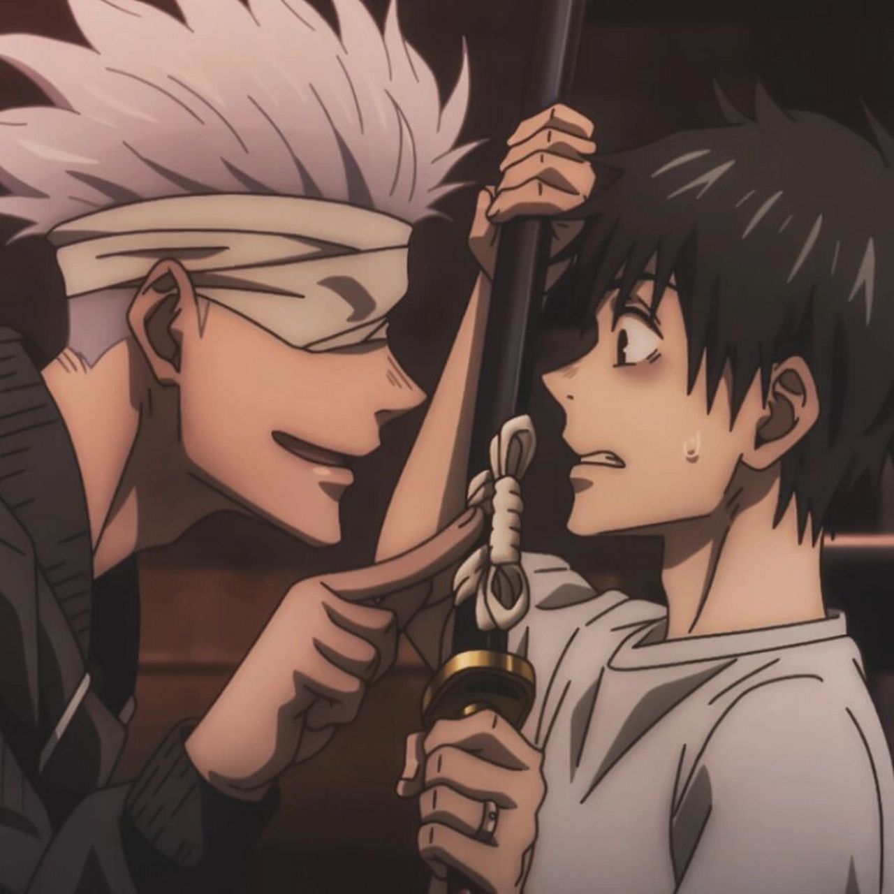 五条悟×乙骨忧太      	 自截修头像,礼貌抱图