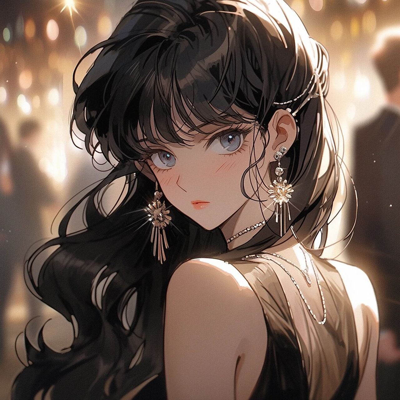 氛围感女头头像94小众高冷御姐旧漫女头