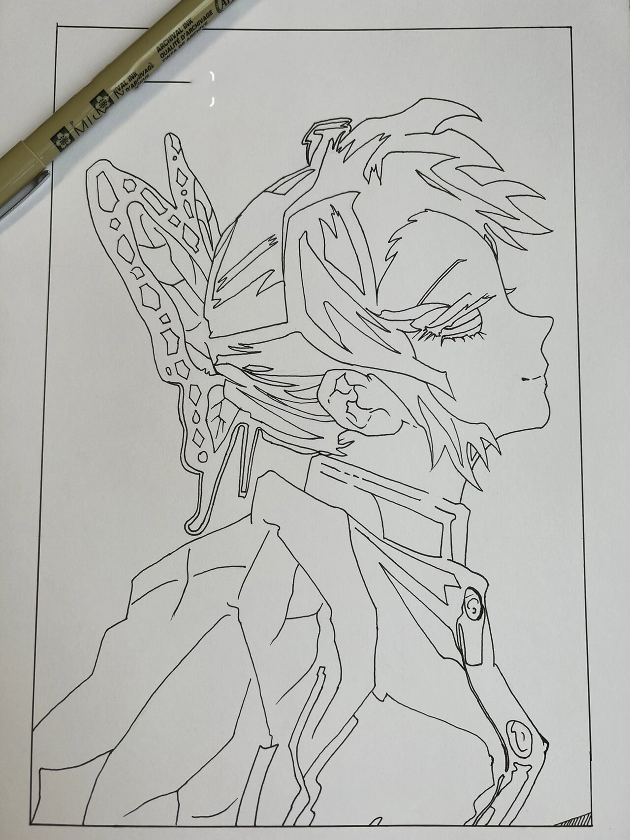 鬼灭之刃 超级温柔的蝴蝶忍|详细手绘教程