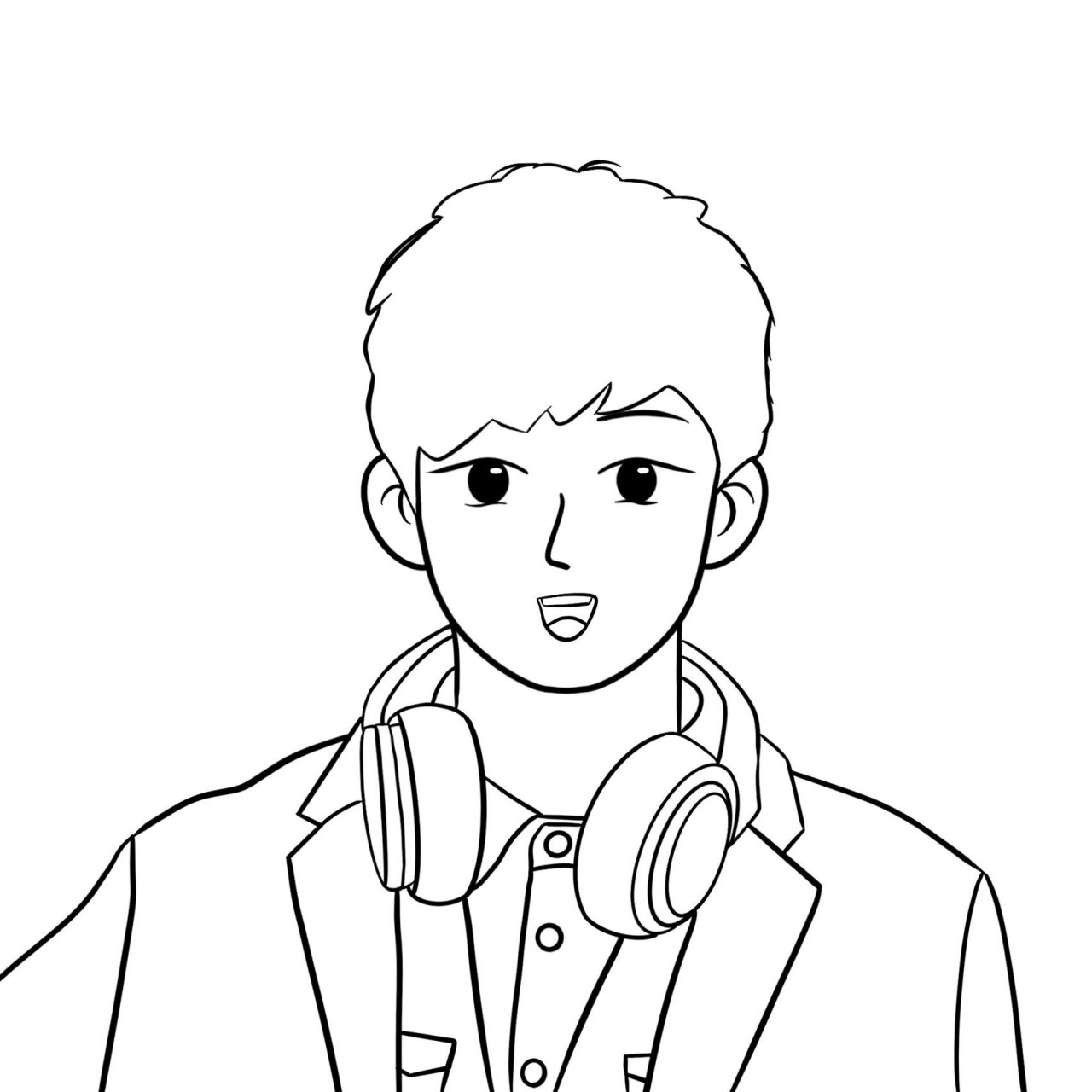 林俊杰头像来啦 让老林来吸引你们 还期待画什么可以关注留言噢 有缘