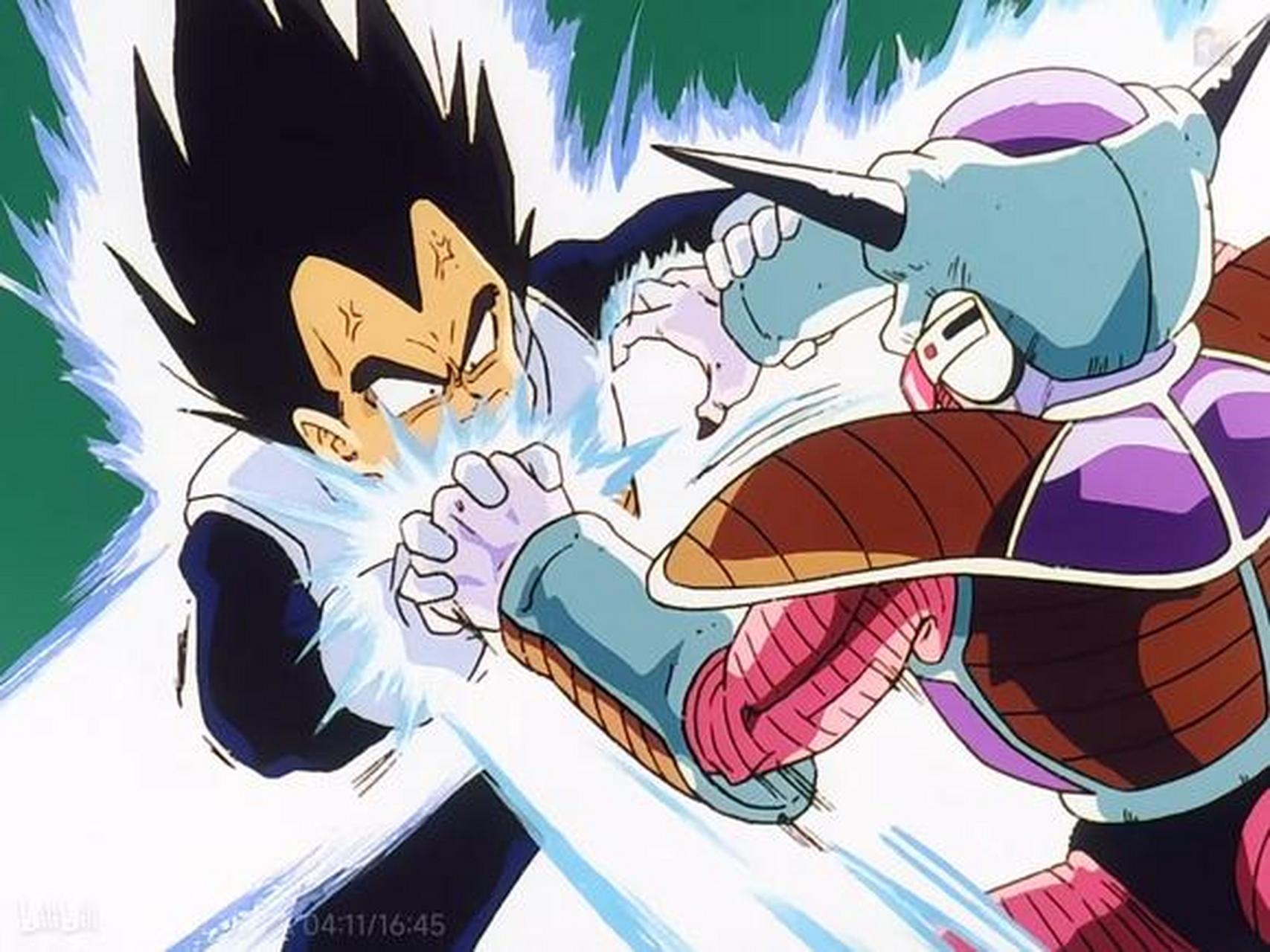 战斗力20万的贝吉塔,怎么能挡住弗利萨大王愤怒一击的?