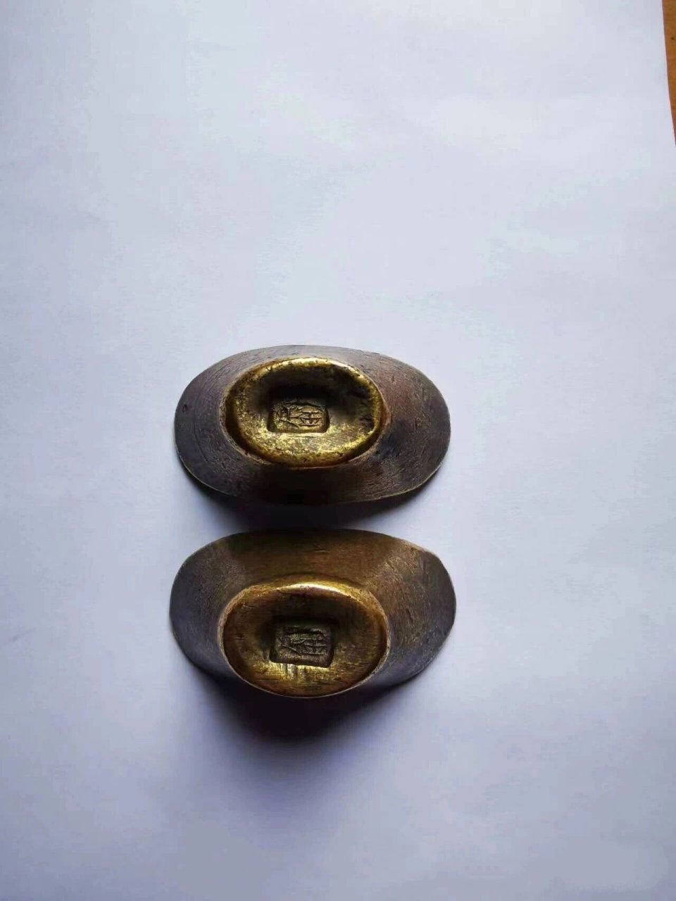 清代寿字金元宝,品相完好,包浆自然,字口清晰,经综合鉴定属于真品,寿