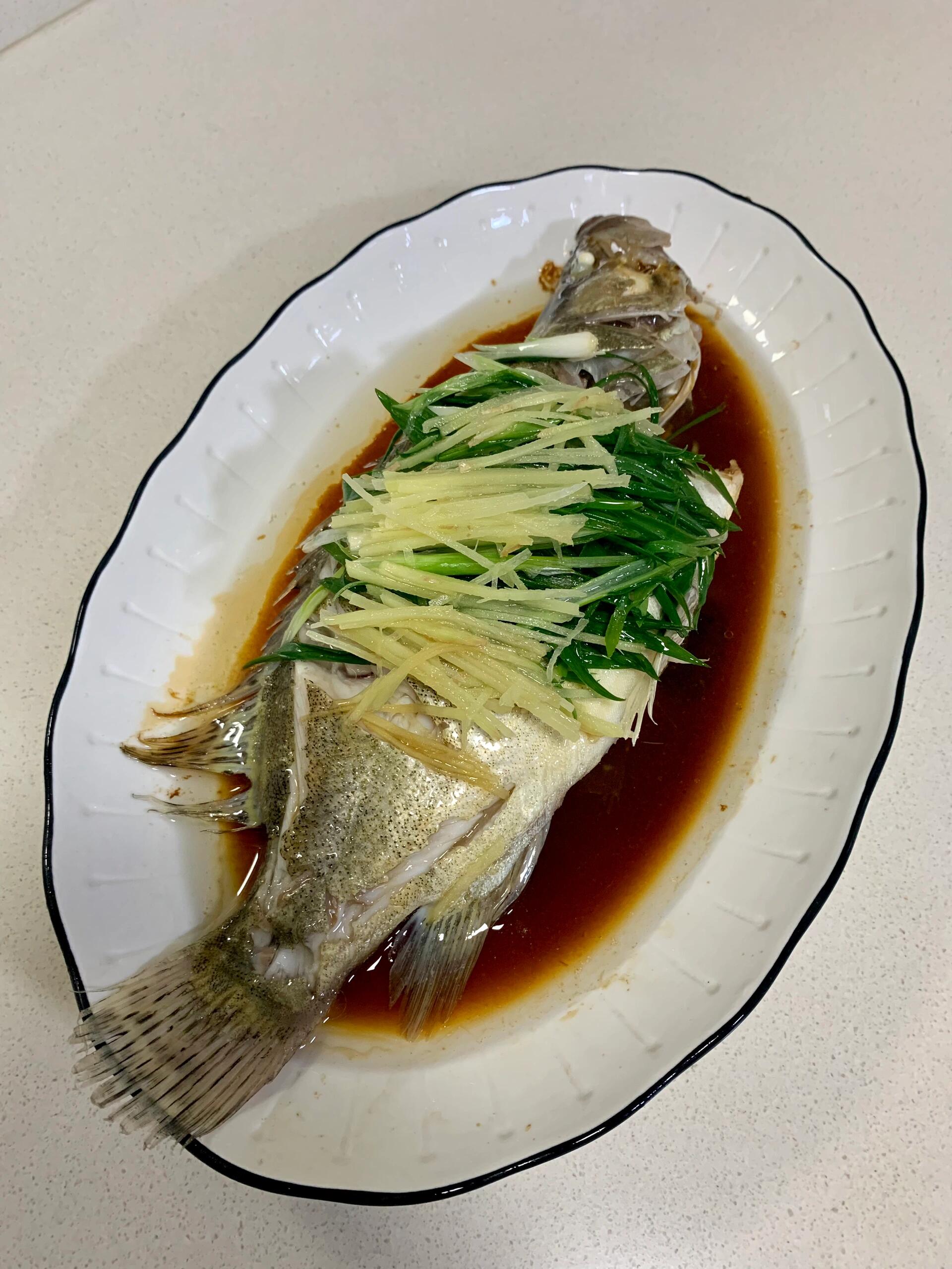 清蒸桂花鱼/鲜美嫩滑,优质蛋白减脂必备