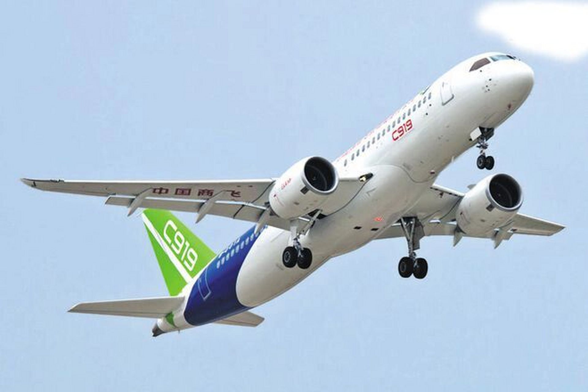 【高端制造】c919大飞机 c919飞机,全称comac919,是中国按照国际民航