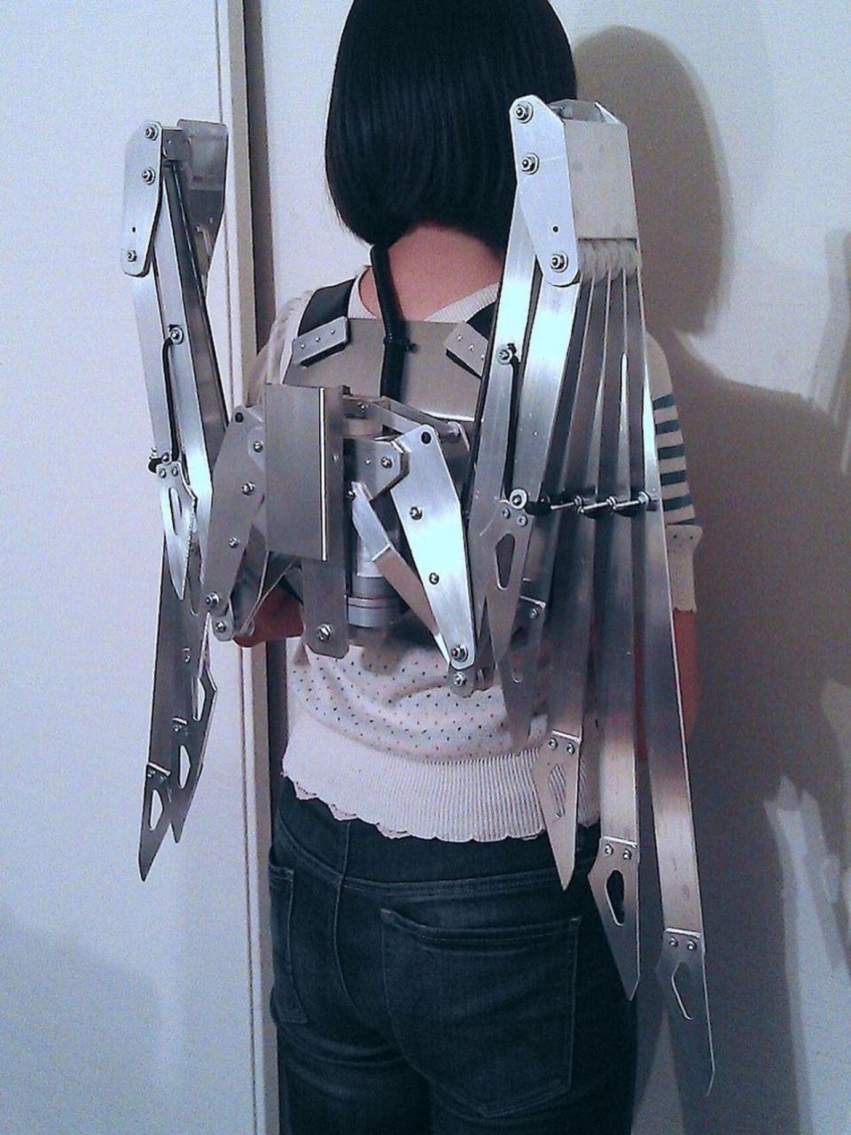 cybertech - 机械作品"网络科技" 翅膀by@bionicconcepts "所有金属