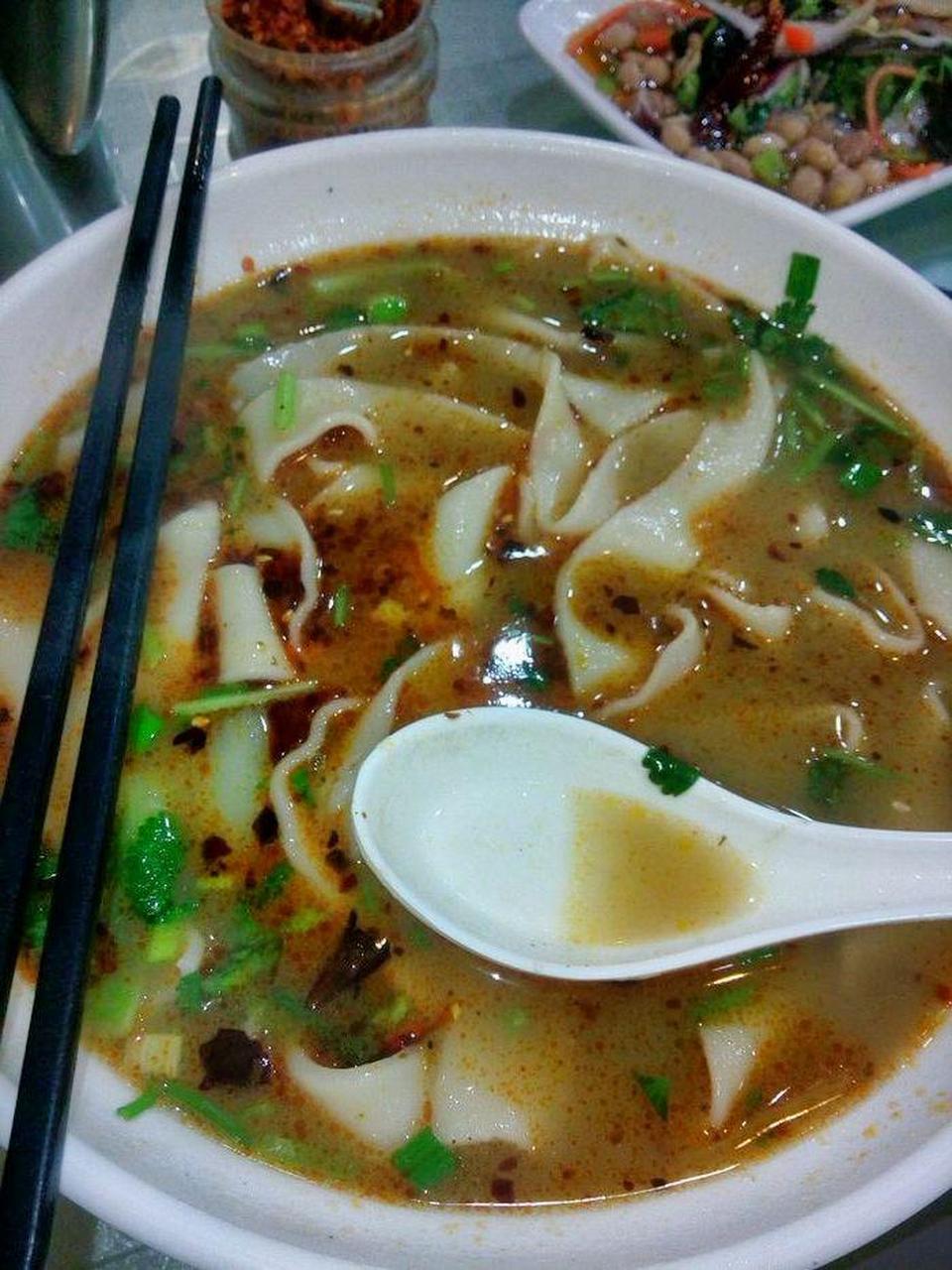 合盛源南阳生炝烩面丰庆路店,郑州老牌烩面馆,在丰庆路上的这家店已经