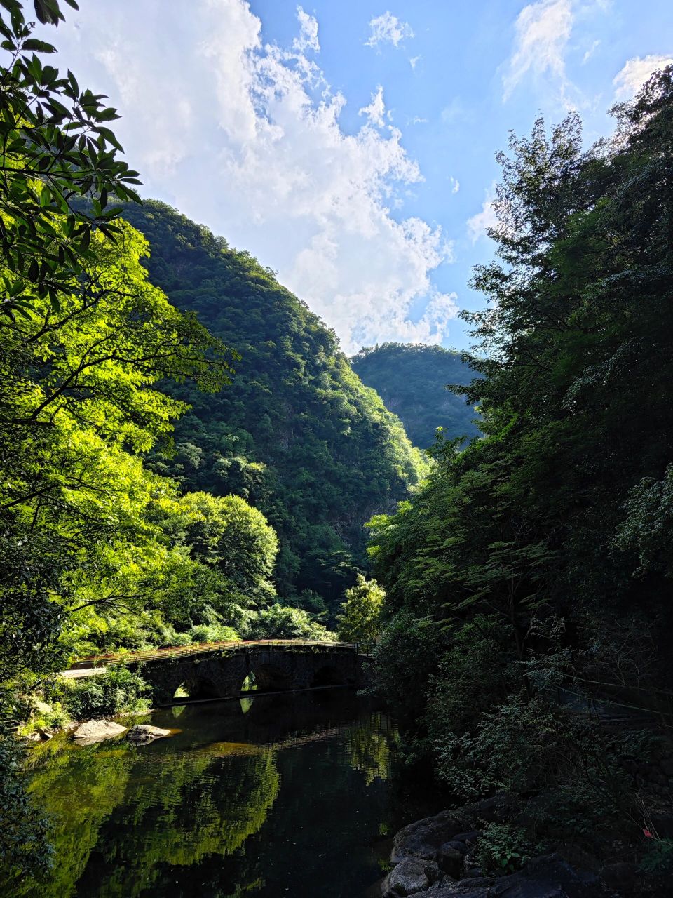 桐庐白云源景区 今年夏天就一个愿望一定要溯溪,然后我就瞄准了桐庐