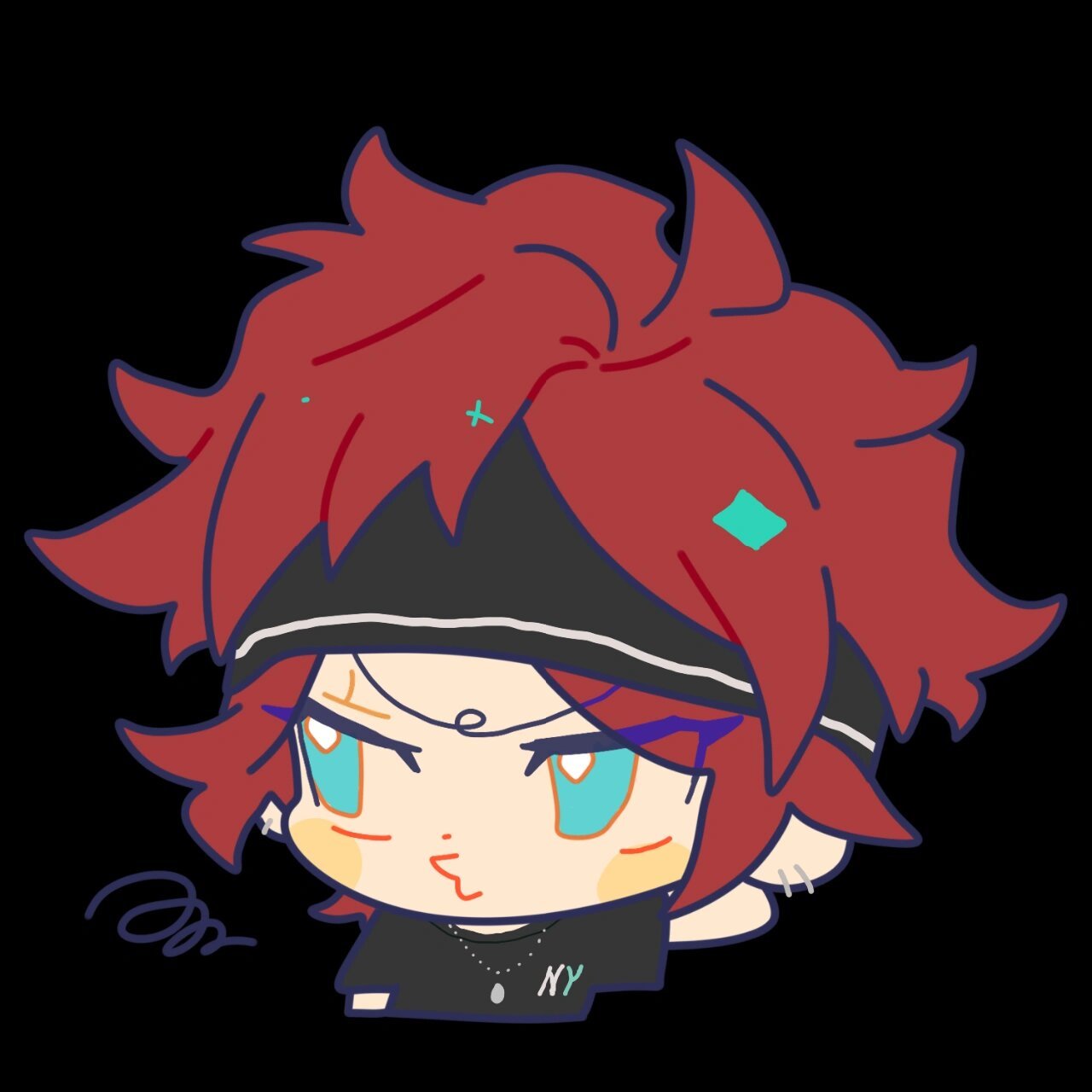 偶像梦幻祭表情包原图(透明底)